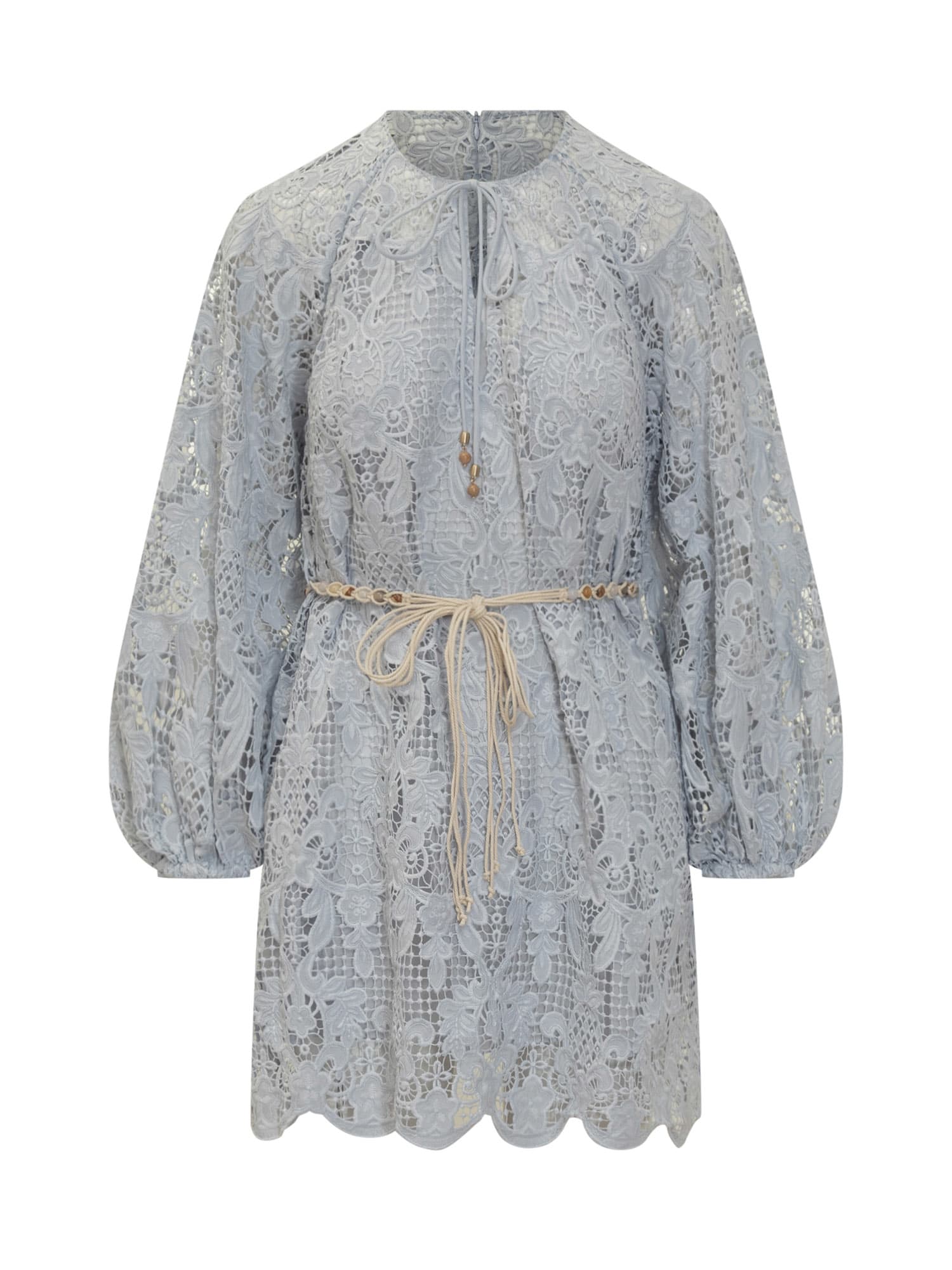 Zimmermann Zimmerman Mini Dress In Blue
