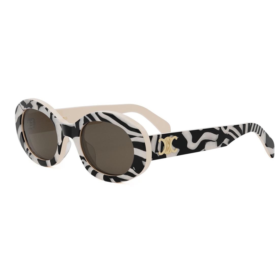 Shop Celine Sunglasses In Multicolor/nero