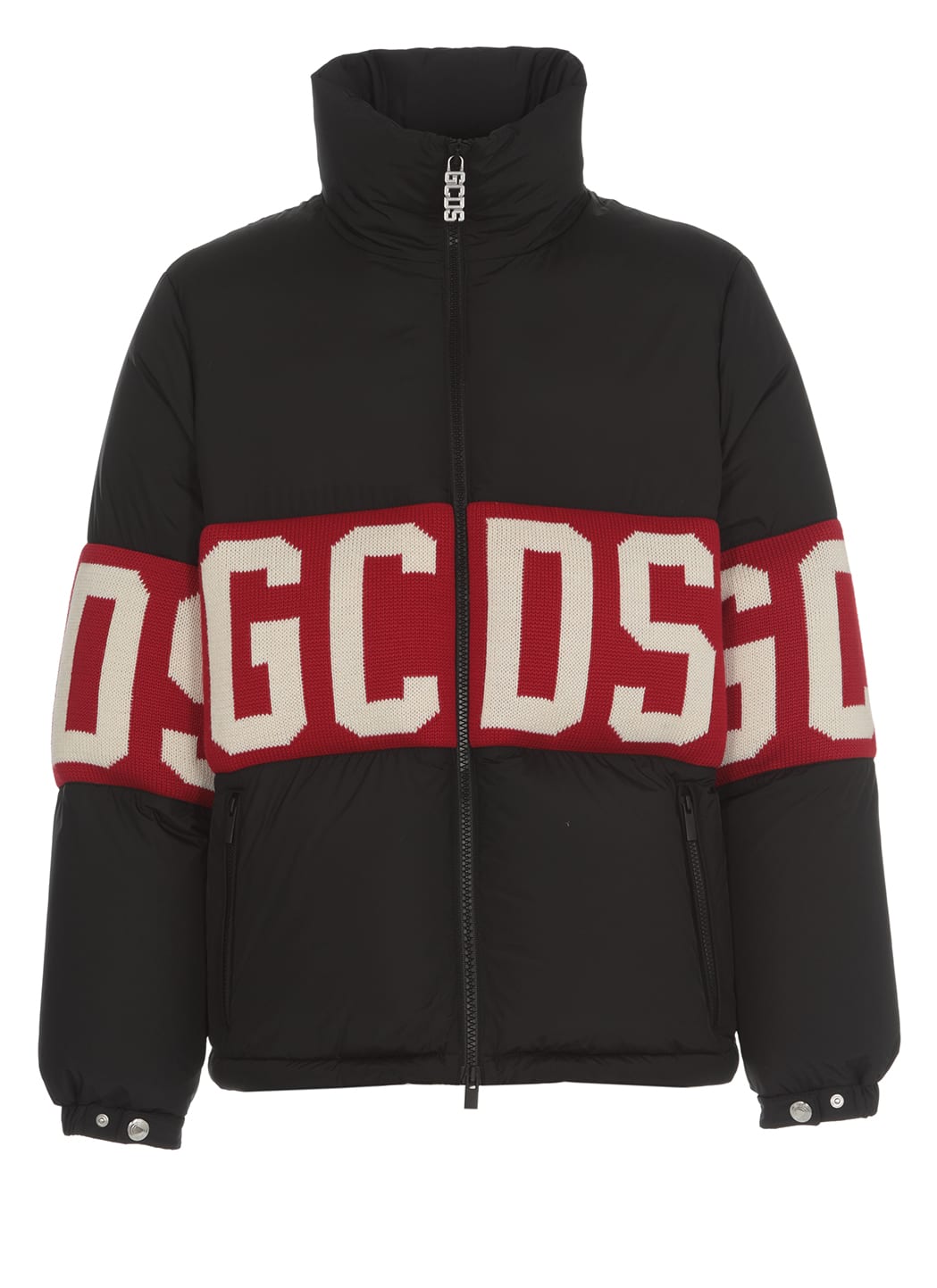 GCDS Down Jacket With Embroidery