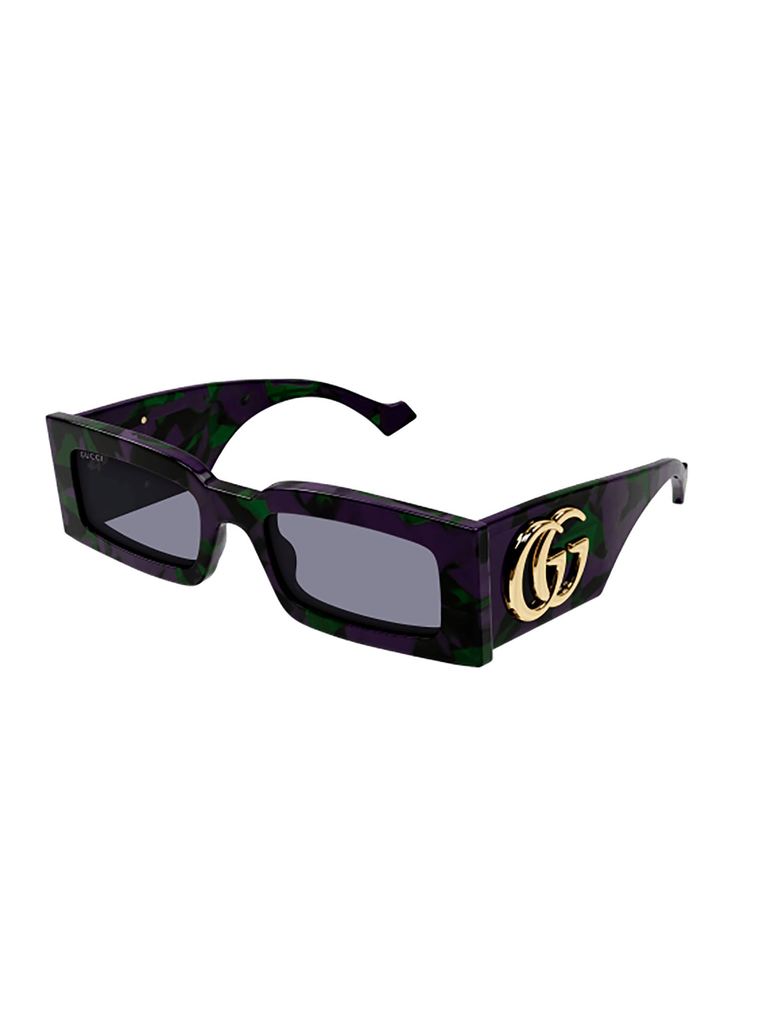Shop Gucci Gg1425s Sunglasses In Havana Havana Grey