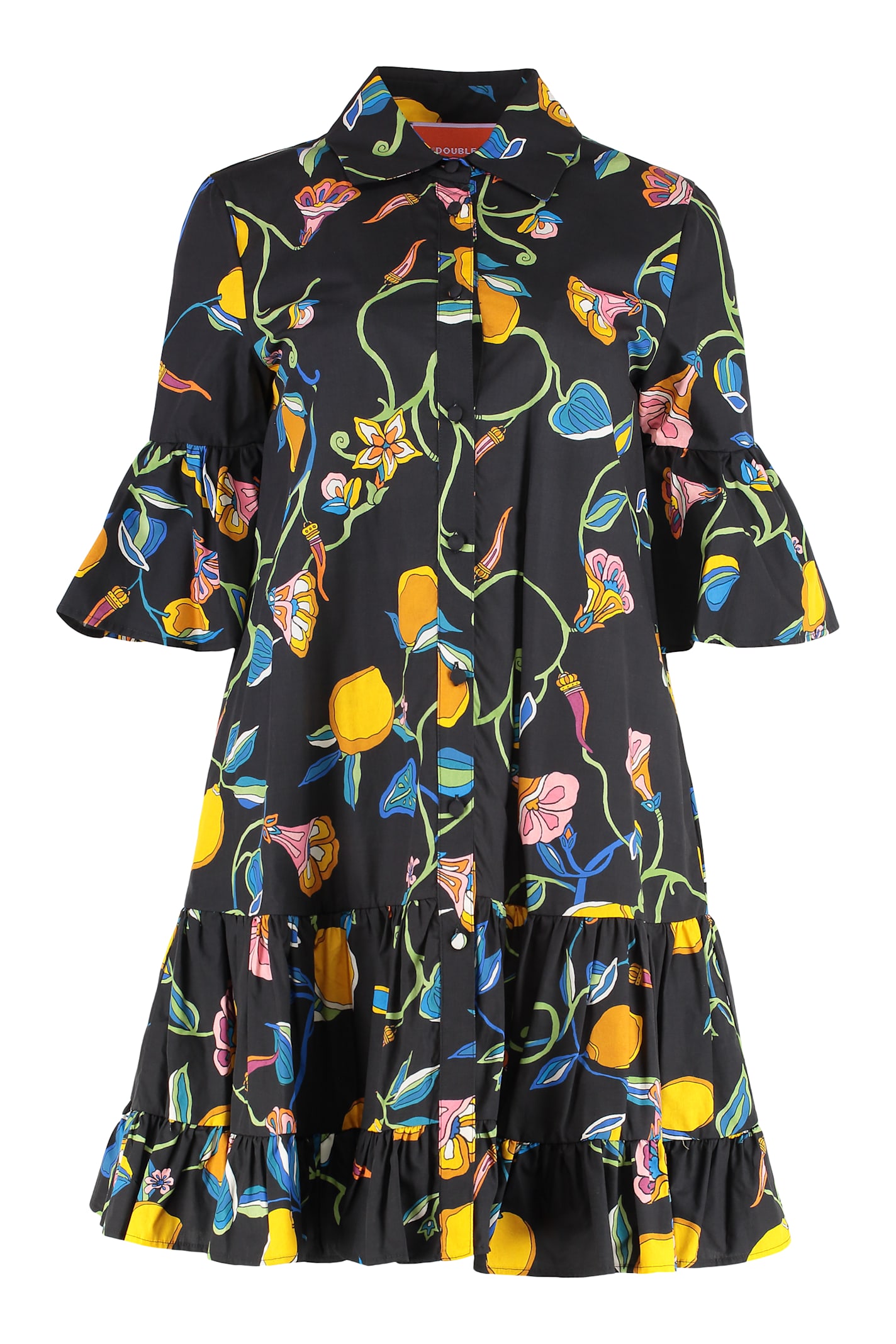 La Doublej Cotton Poplin Shirtdress