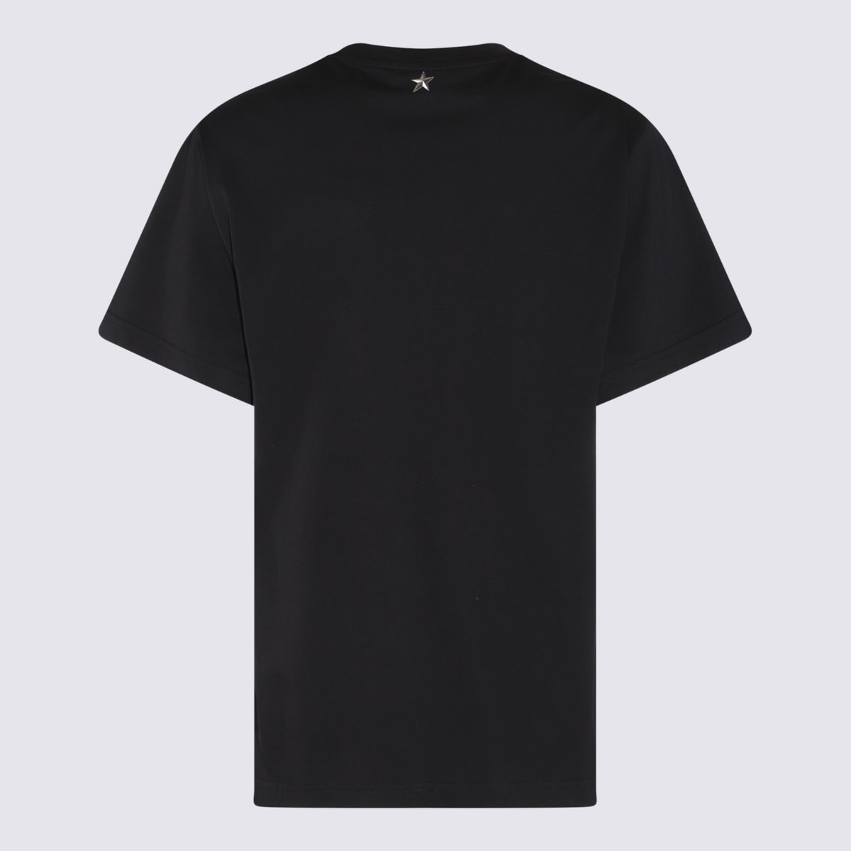 Shop Mugler Black Cotton T-shirt