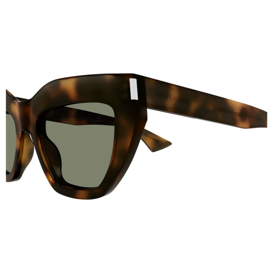 Saint Laurent Sl 759003 Havana Havana Green In Green