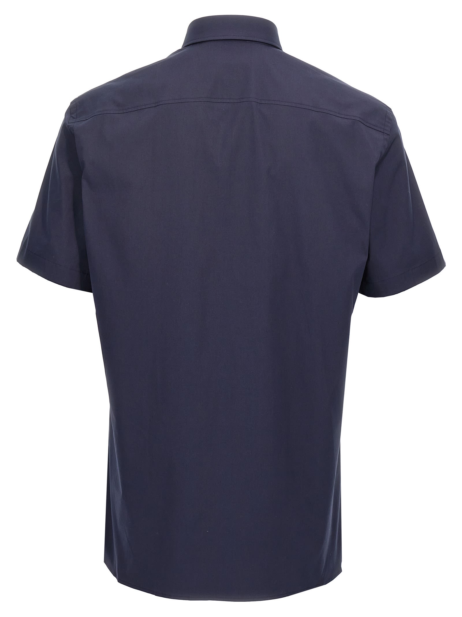 Shop Burberry Sherfield Shirt In Blue