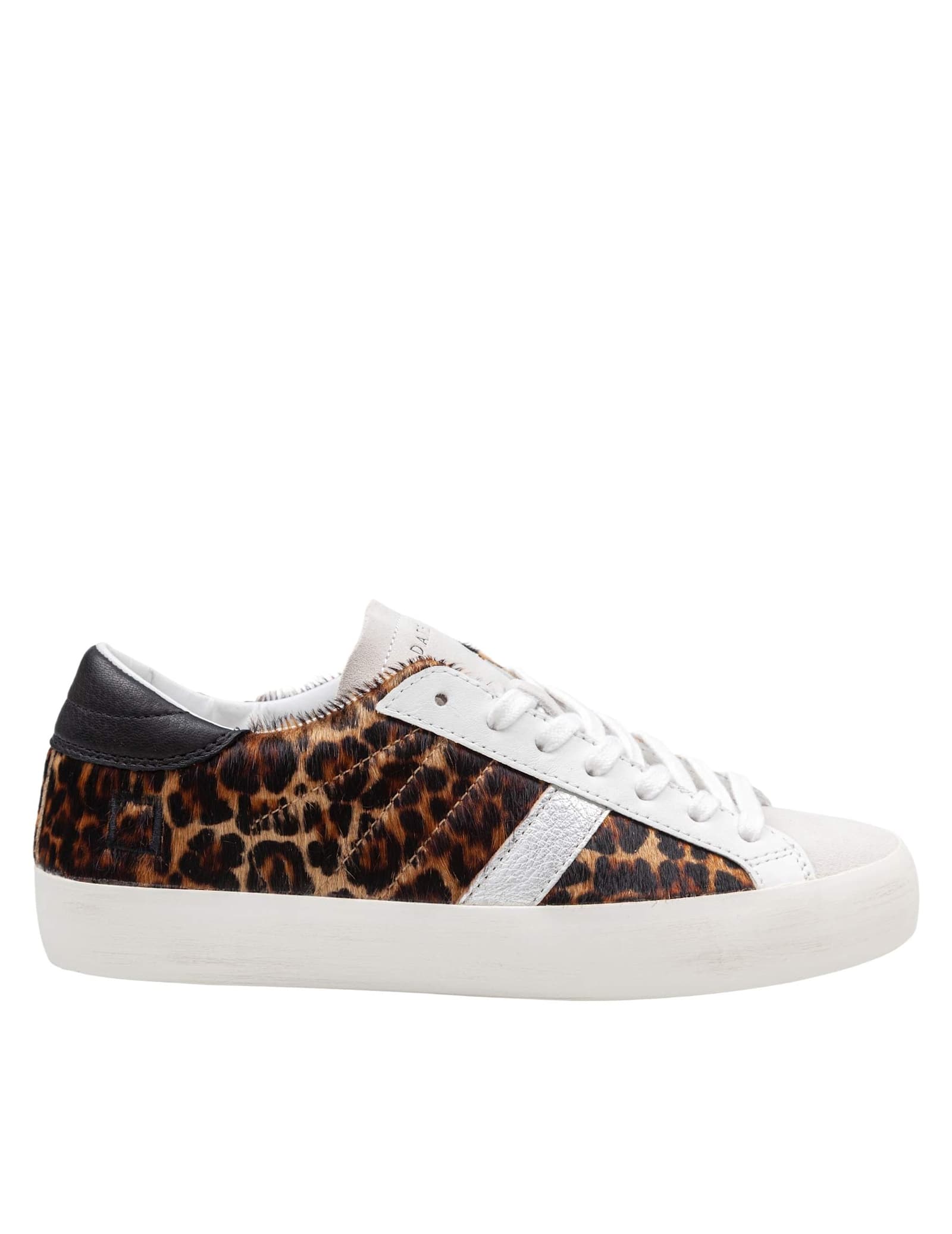 Date Animal-print Pony Skin Hill Low Sneakers In Multi