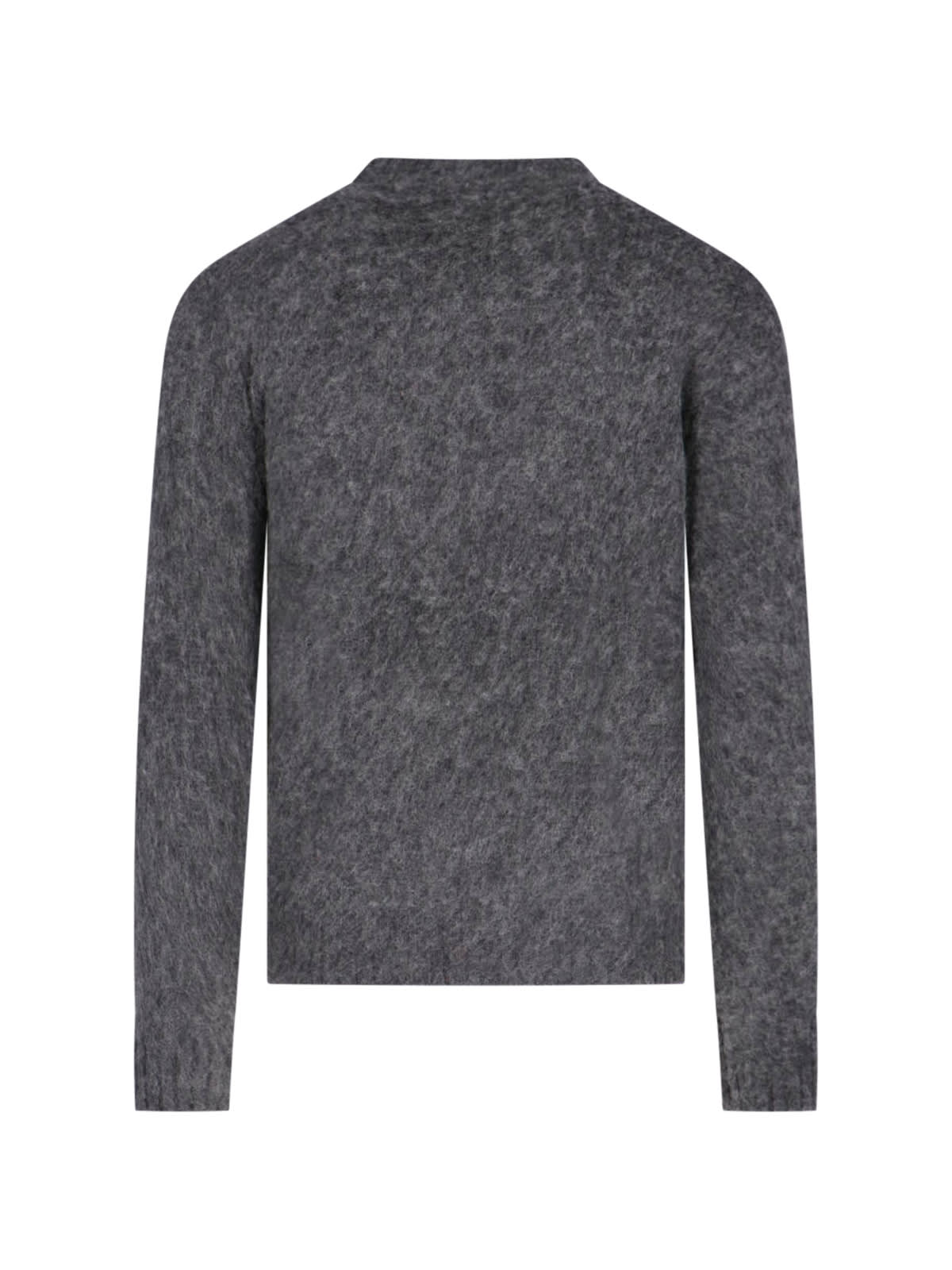 Shop Aspesi M183 Sweater In Gray