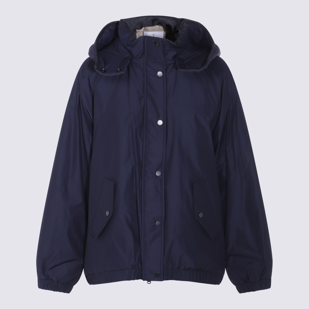 Brunello Cucinelli Navy Down Jacket
