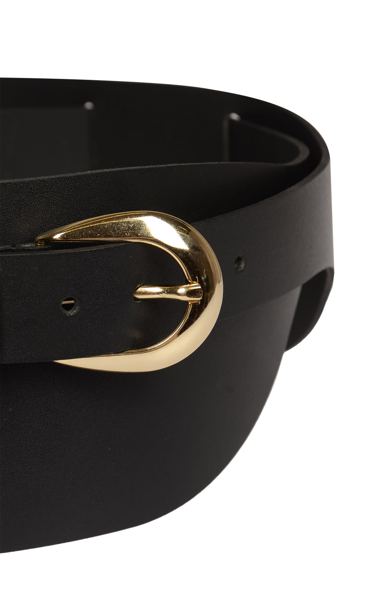 Shop Federica Tosi Thick Wrapped Belt In Black