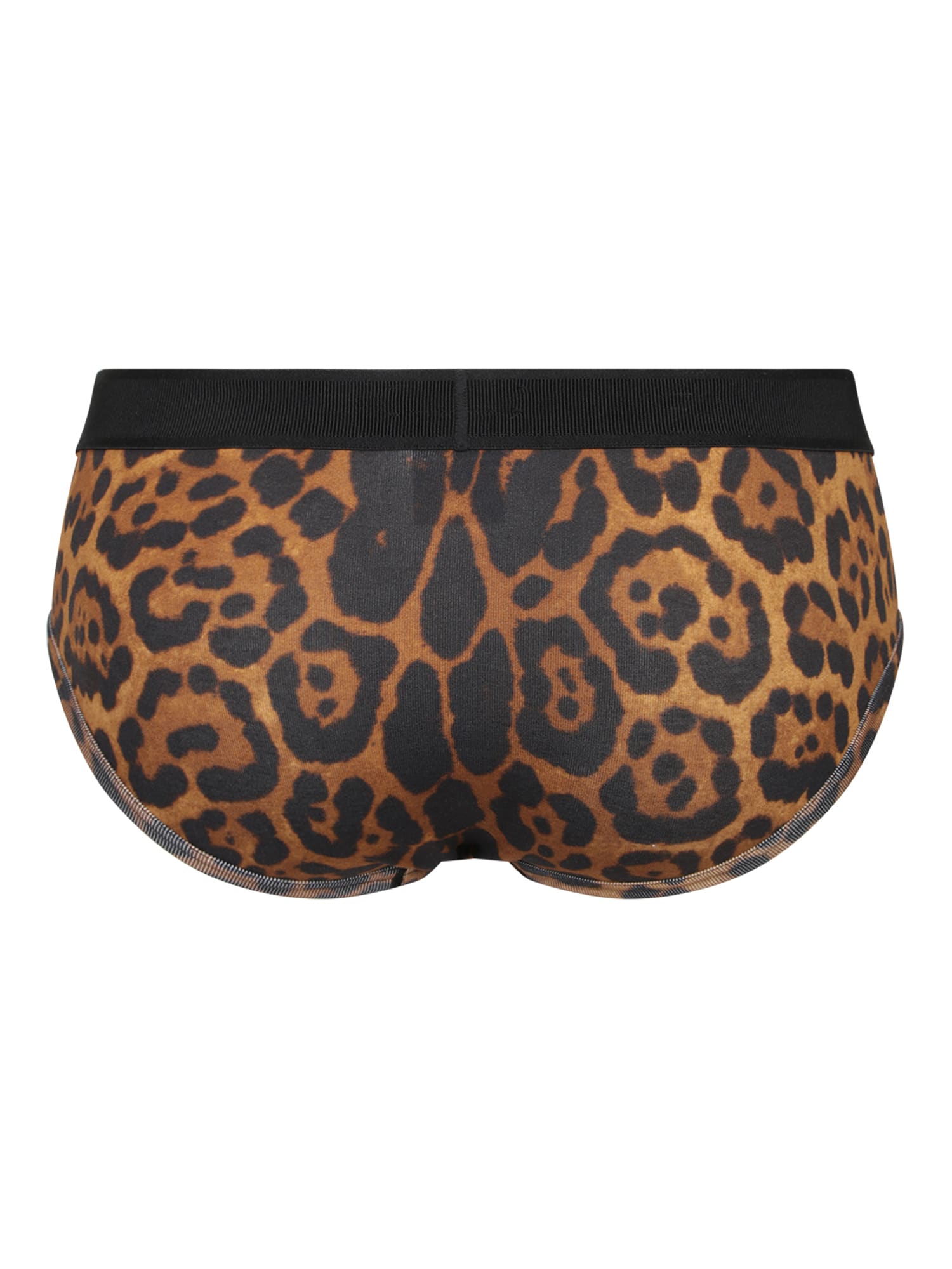 Tom Ford Leopard-print Stretch-cotton Briefs