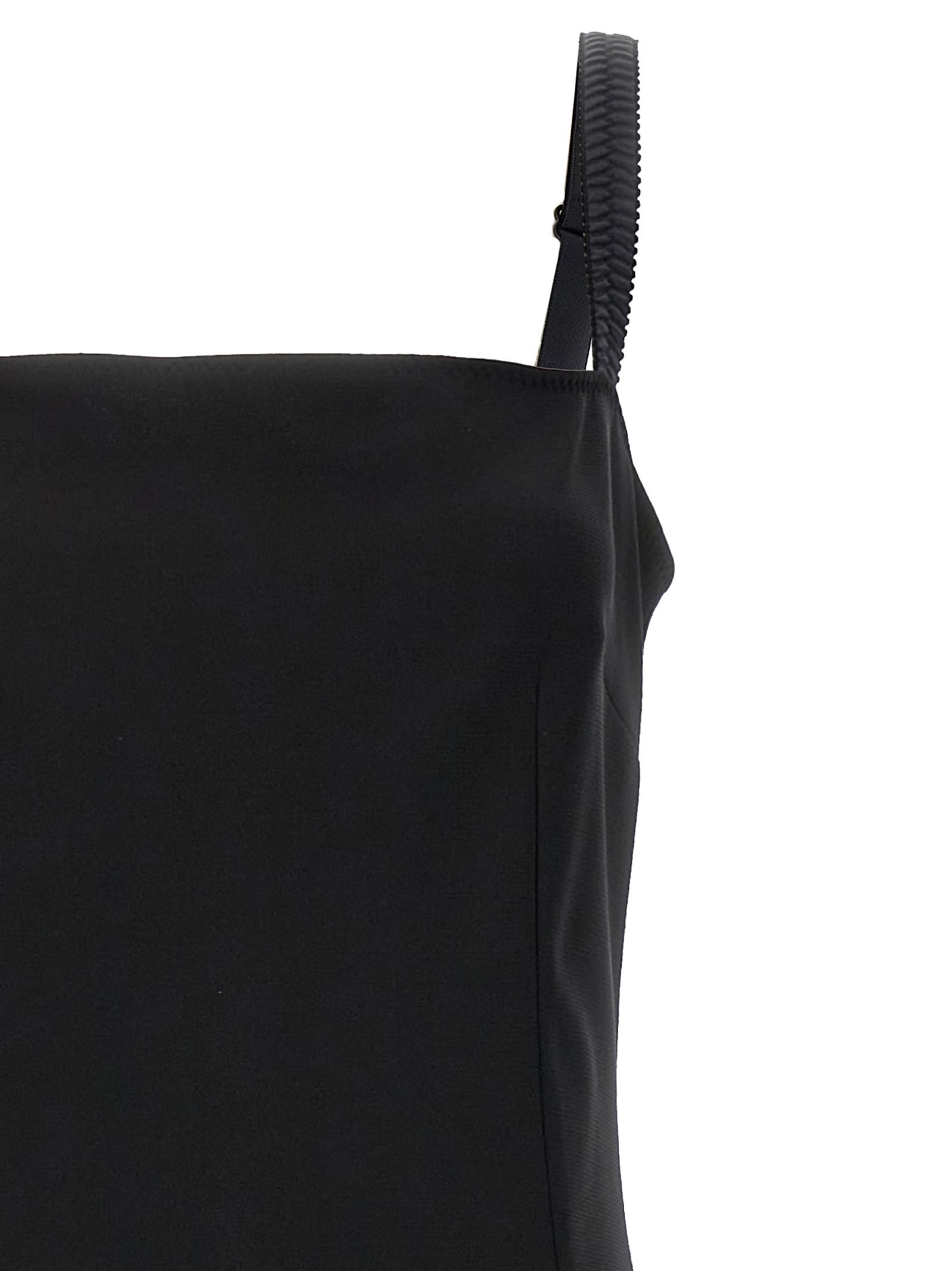 Dolce & Gabbana Milan Stitch Dress Skirts Black In Black