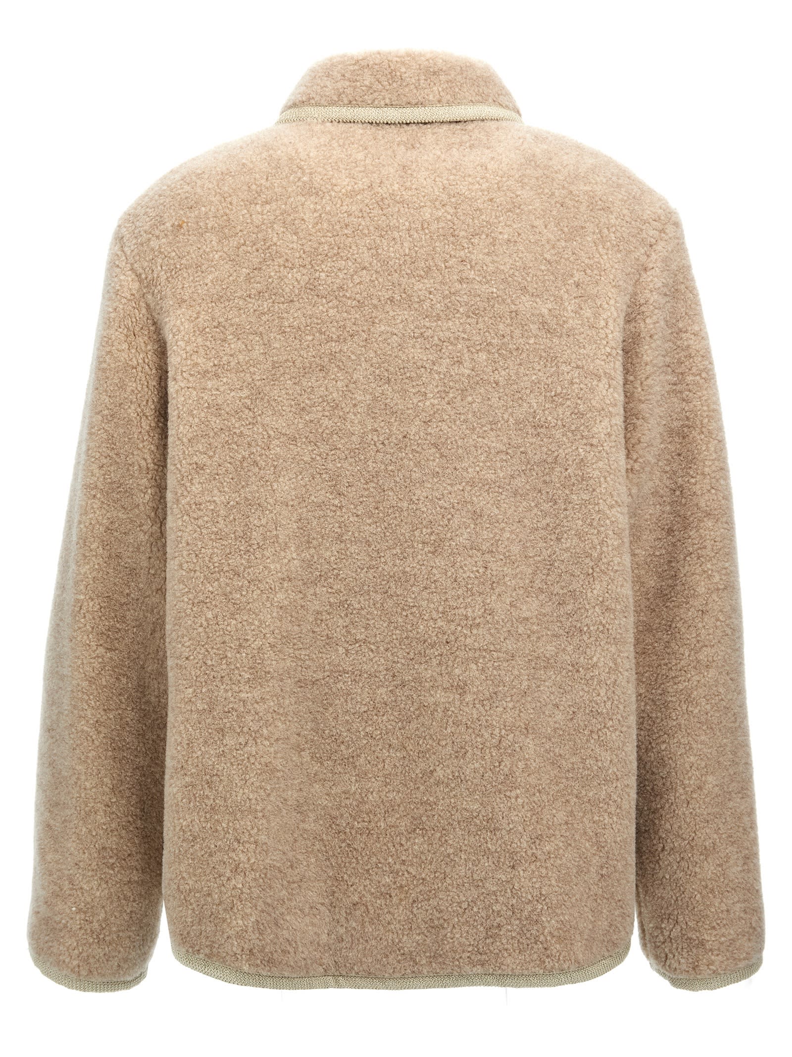 Shop Apc Esther Jacket In Beige