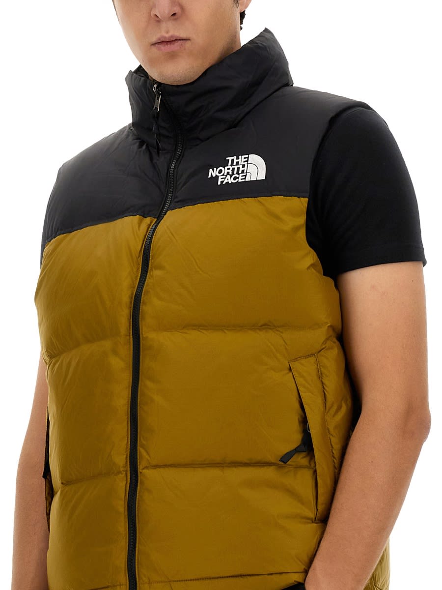 Shop The North Face Vests With Logo In Multicolour