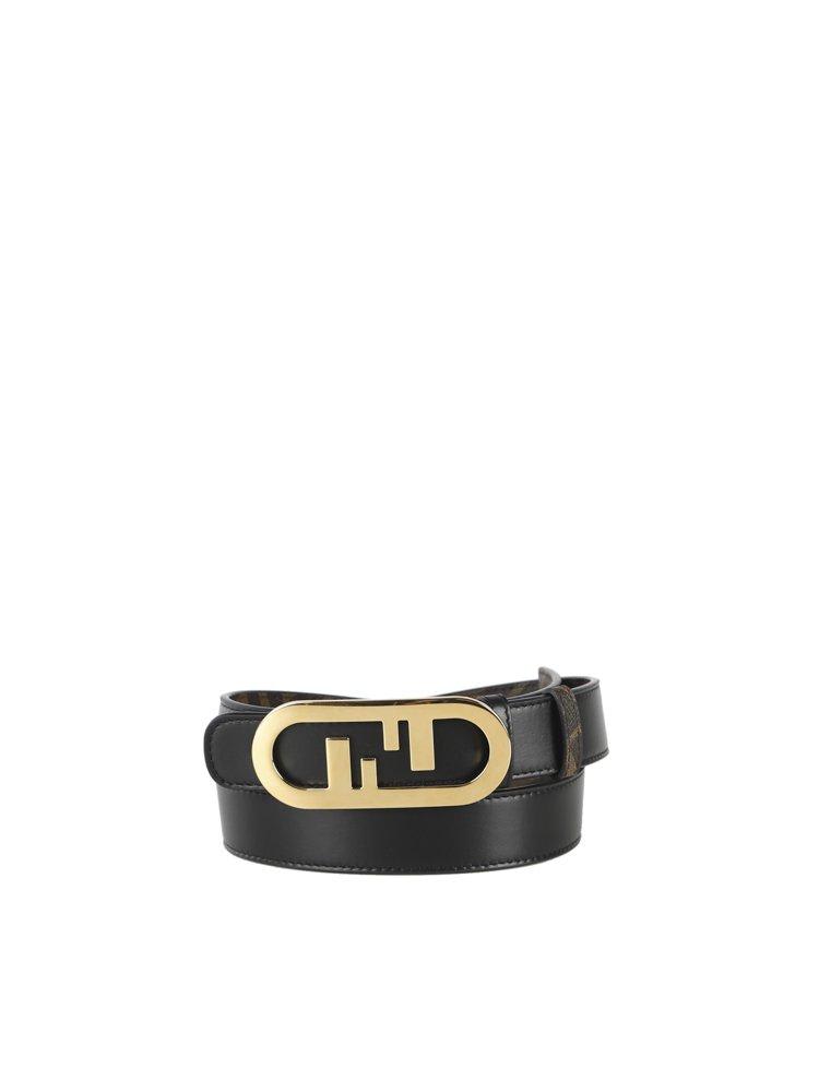 Fendi Logo Monogram Buckled Belt