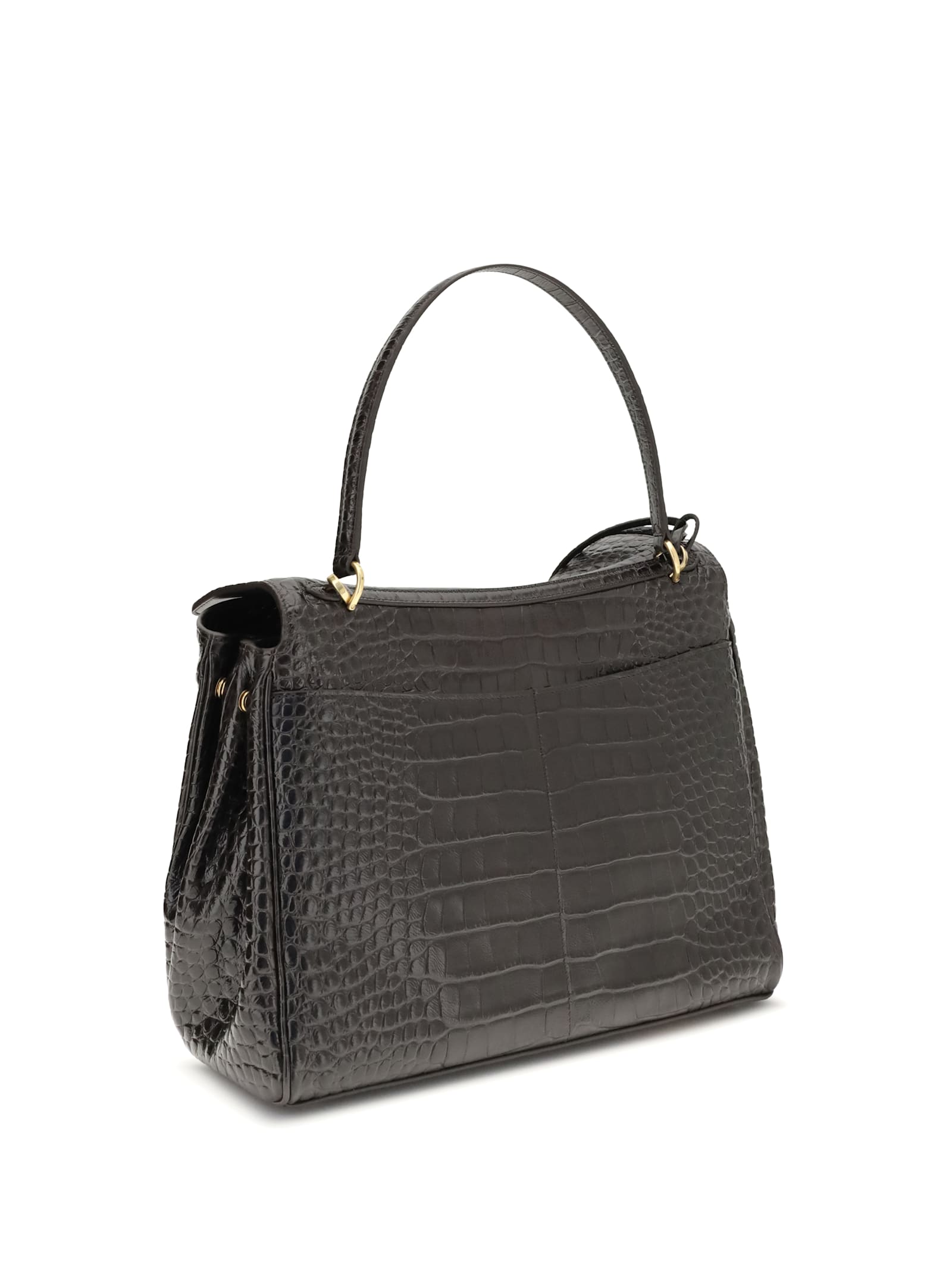 Balenciaga Women Rodeo Medium Handbag In Brown