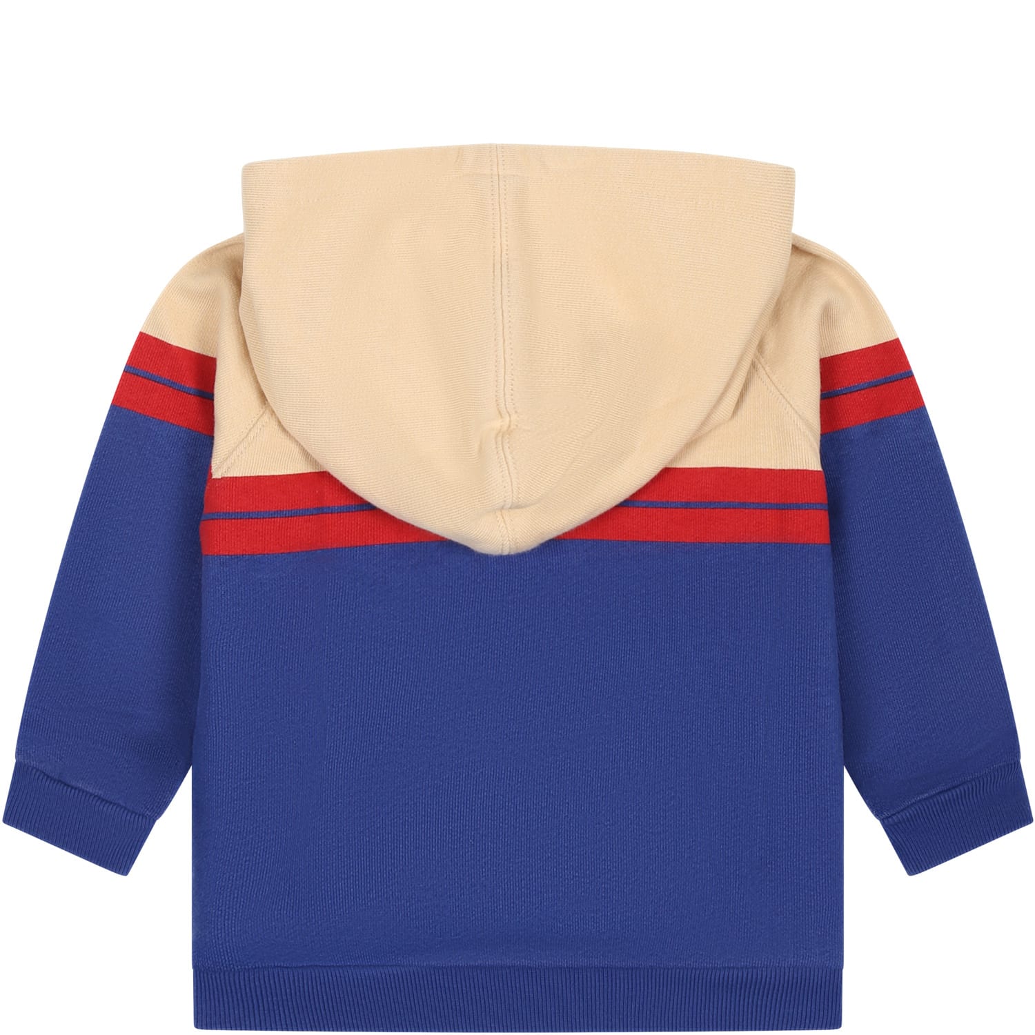 Shop Gucci Multicolor Sweatshirt For Baby Boy With Logo