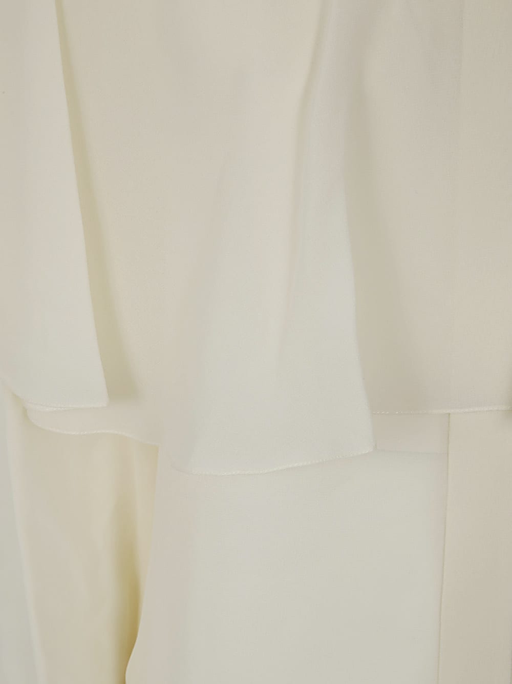 Shop Chloé Silk Georgette Blouse In Pristine White