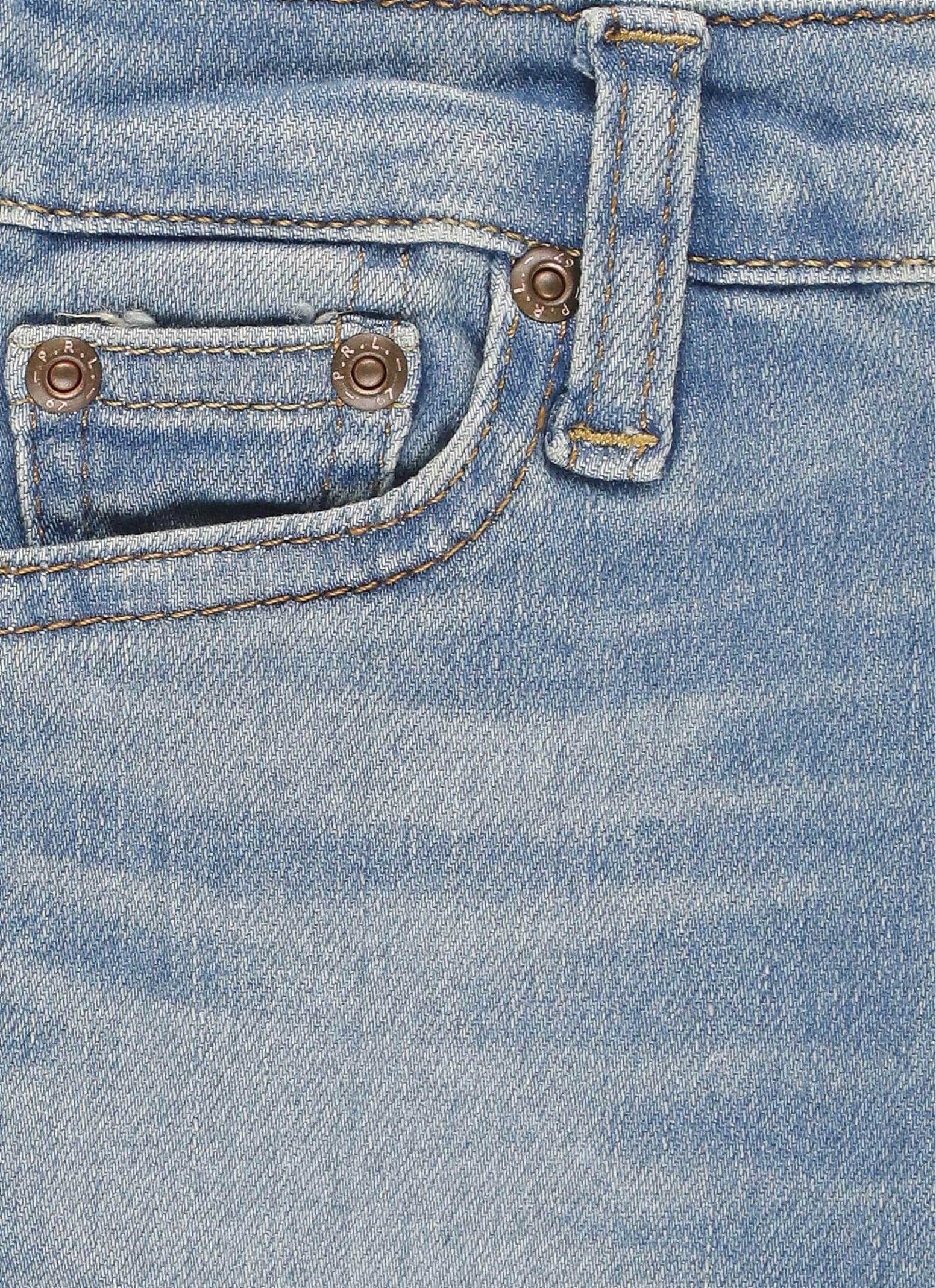 Shop Ralph Lauren Cotton Jeans In Blue