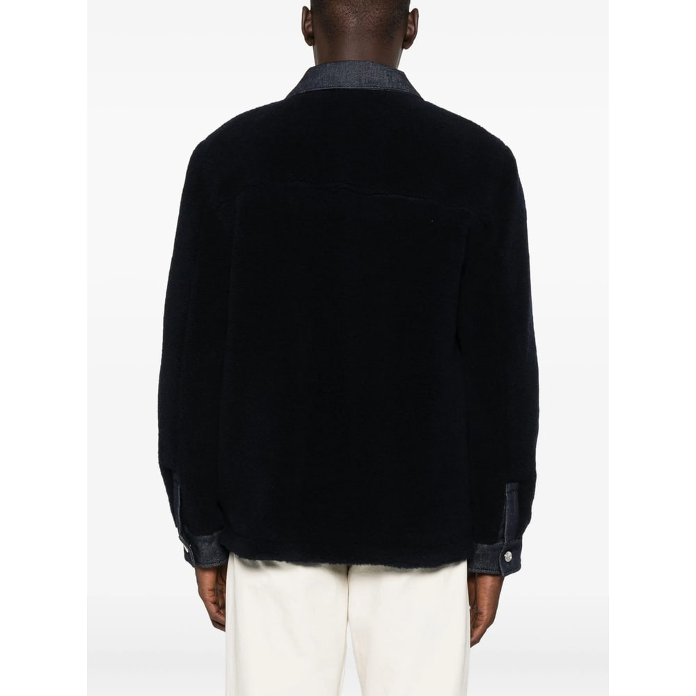 Apc A.p.c. Outerwears In Blue
