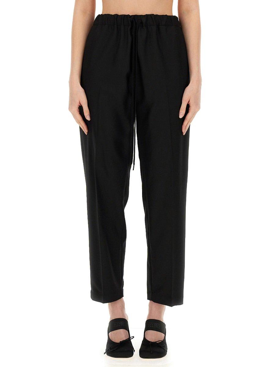 MM6 MAISON MARGIELA TAPERED TAILORED TROUSERS