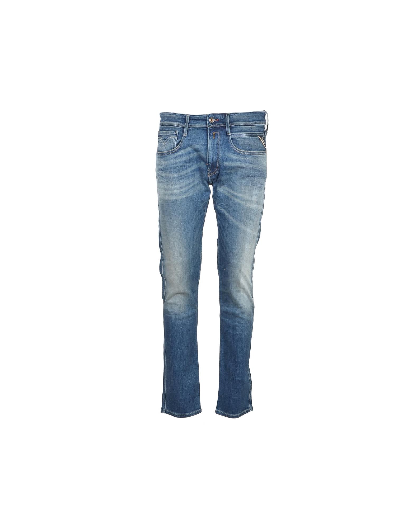 Replay Mens Blue Jeans