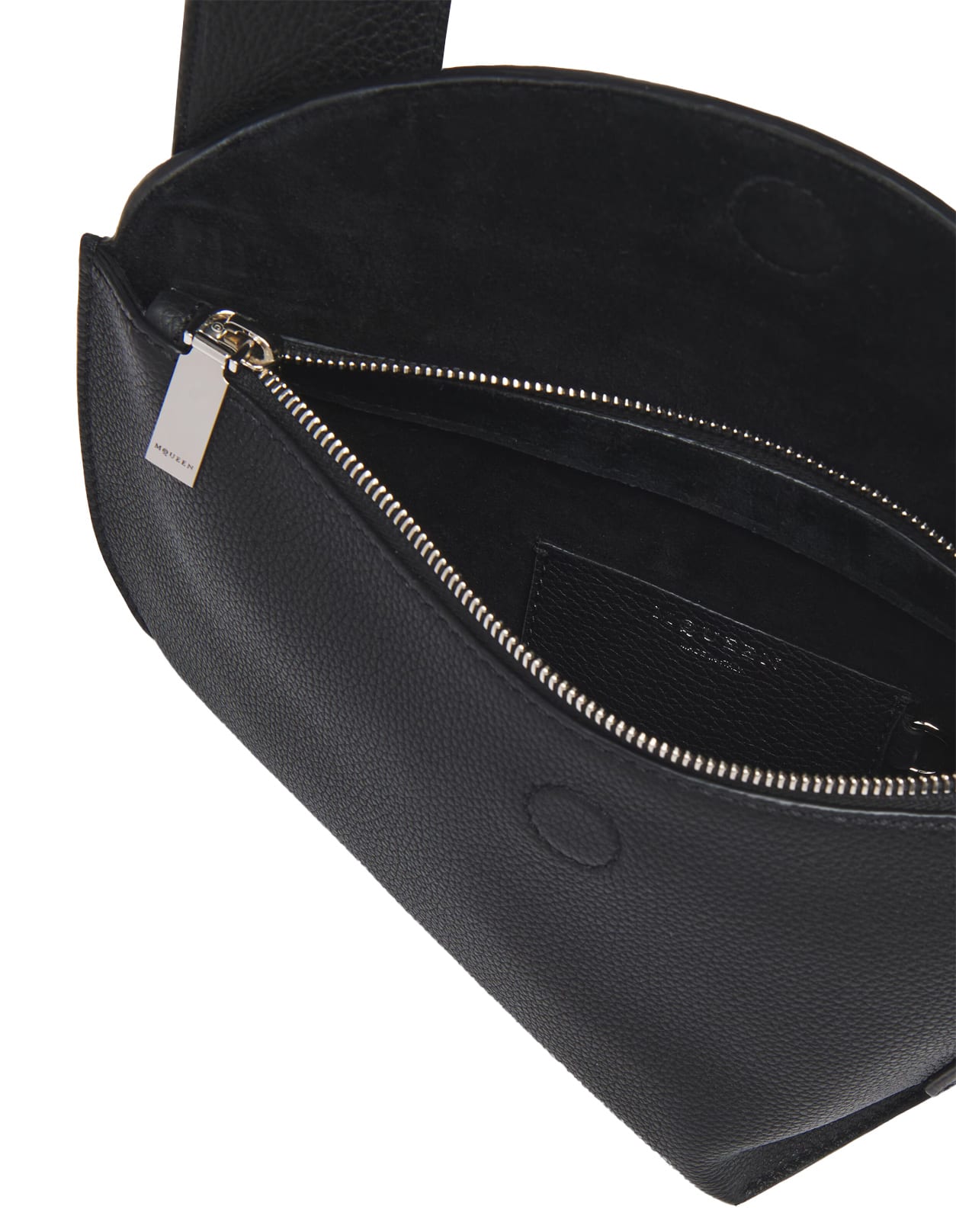 Shop Alexander Mcqueen Black Sling Bag