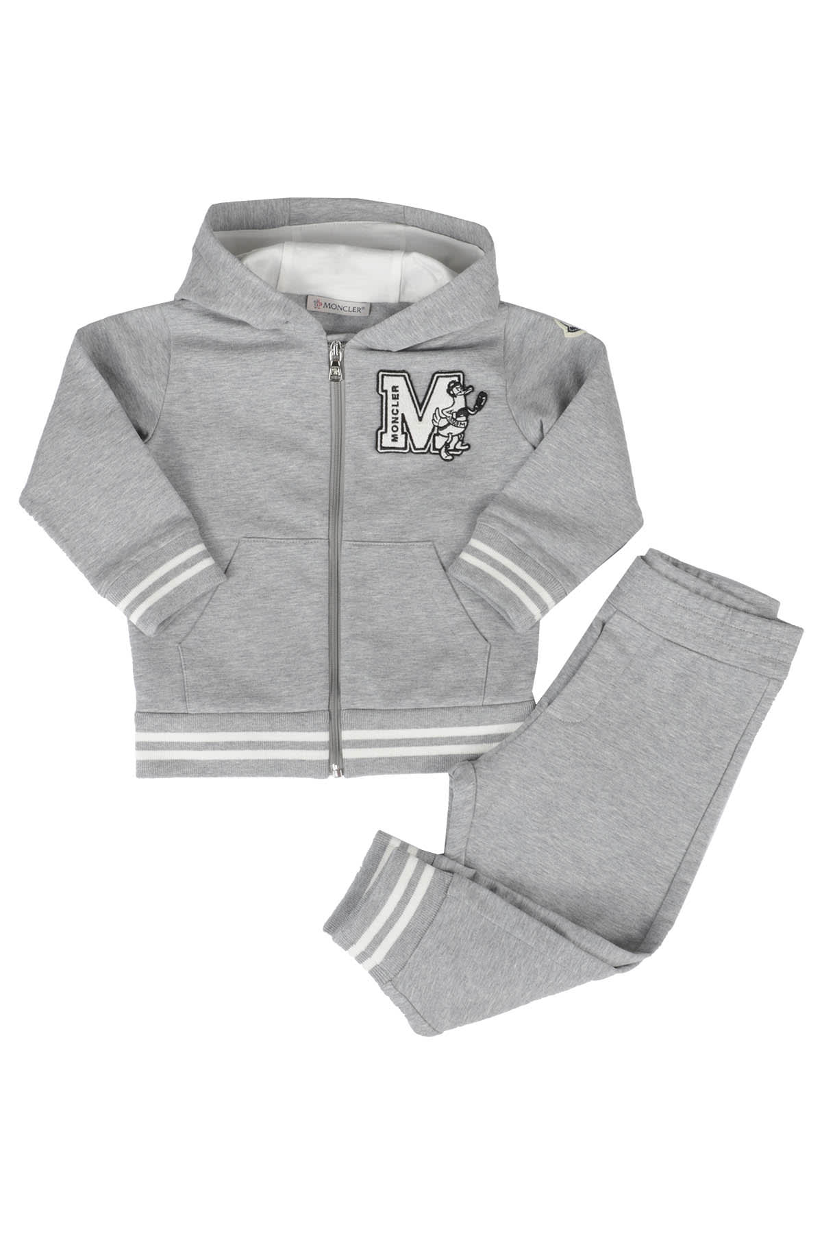 Moncler Kids' Knitwear In Grey