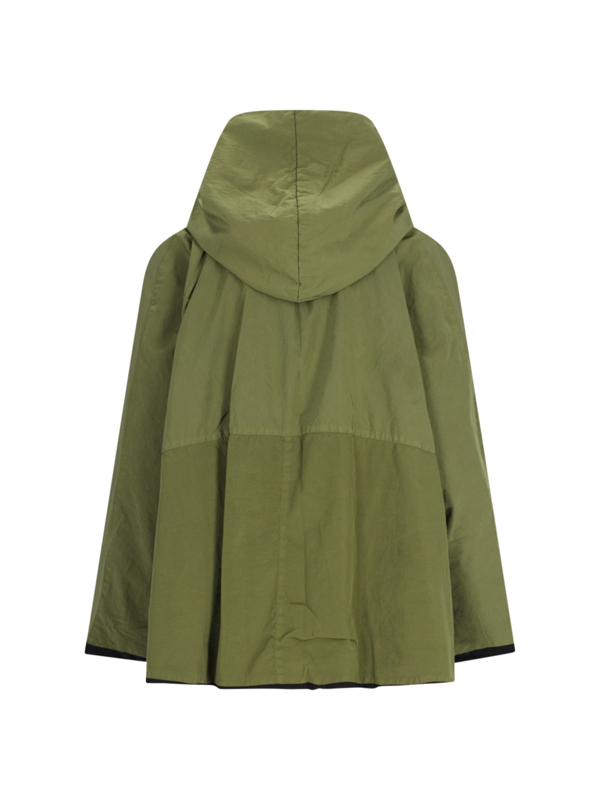 Shop Kimonorain Reversible Raincoat In Green