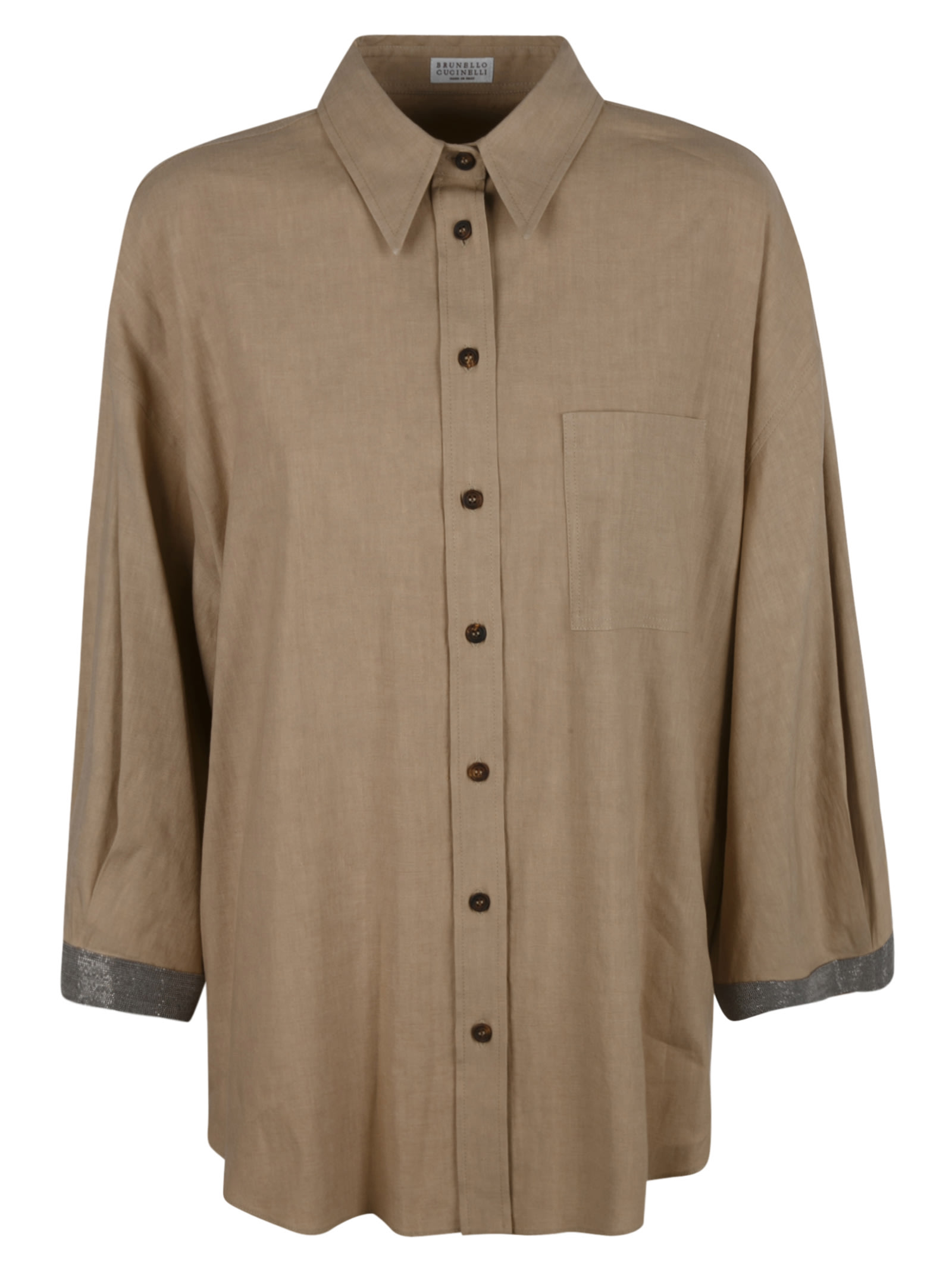 Brunello Cucinelli Wide Sleeve Shirt