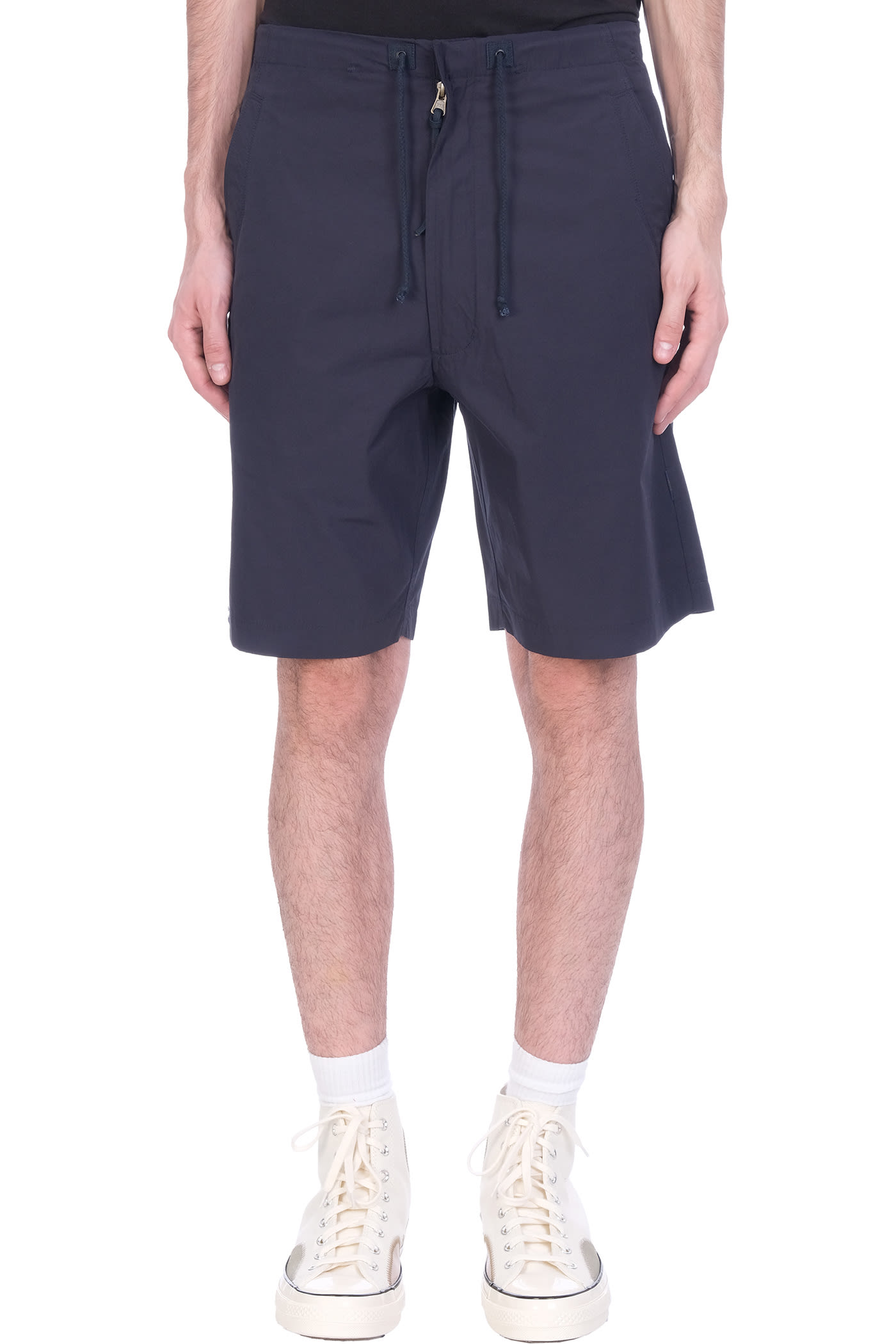 Maharishi Shorts In Blue Cotton