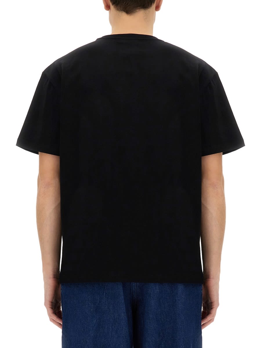 Shop Jw Anderson Jersey T-shirt In Black