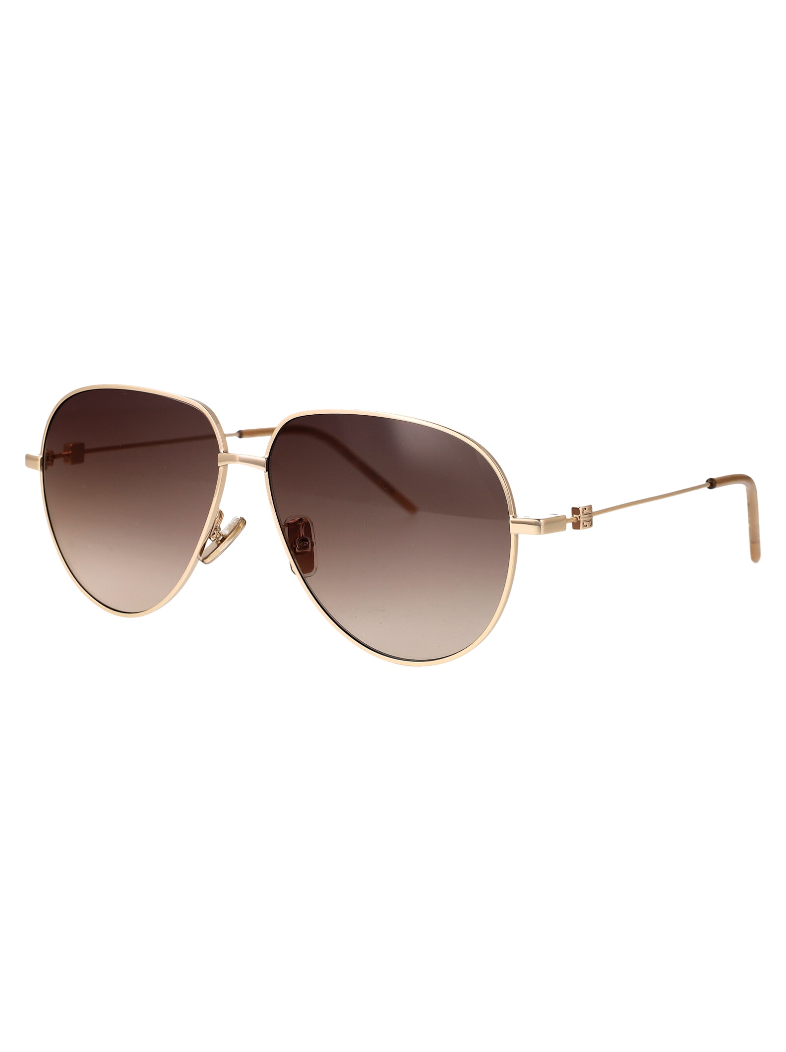 Shop Givenchy Gv Speed Sunglasses In Gold