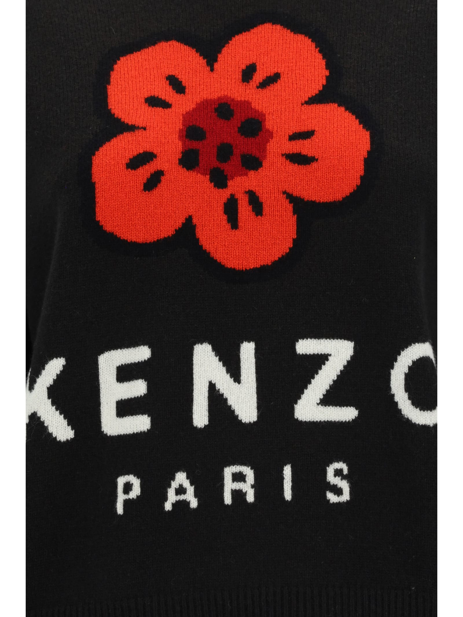 Shop Kenzo Sweater In Black