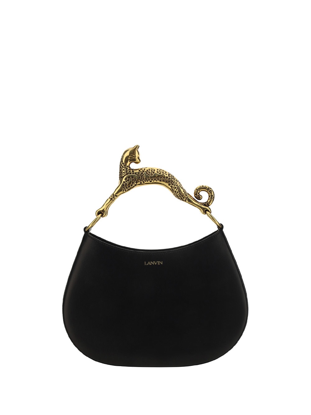 Shop Lanvin Hobo Handbag In Nero