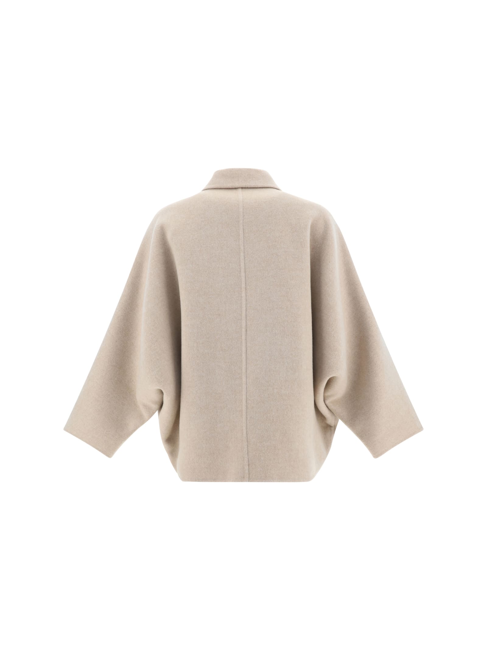 Shop Brunello Cucinelli Jacket In Beige