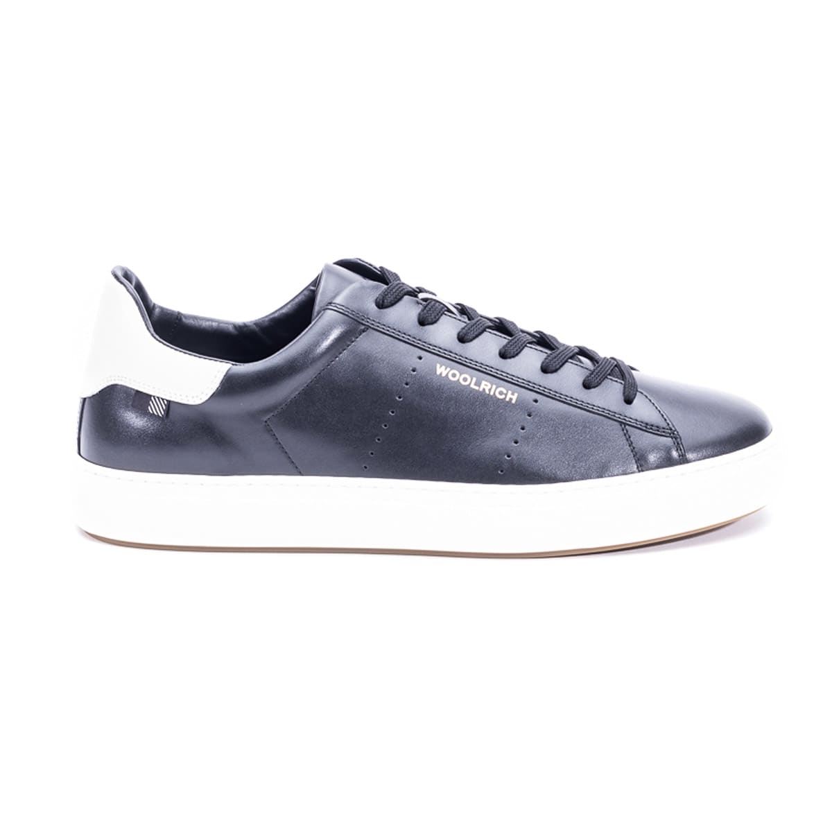 Woolrich Woolrich Leather Sneaker - BLACK - 11013945 | italist