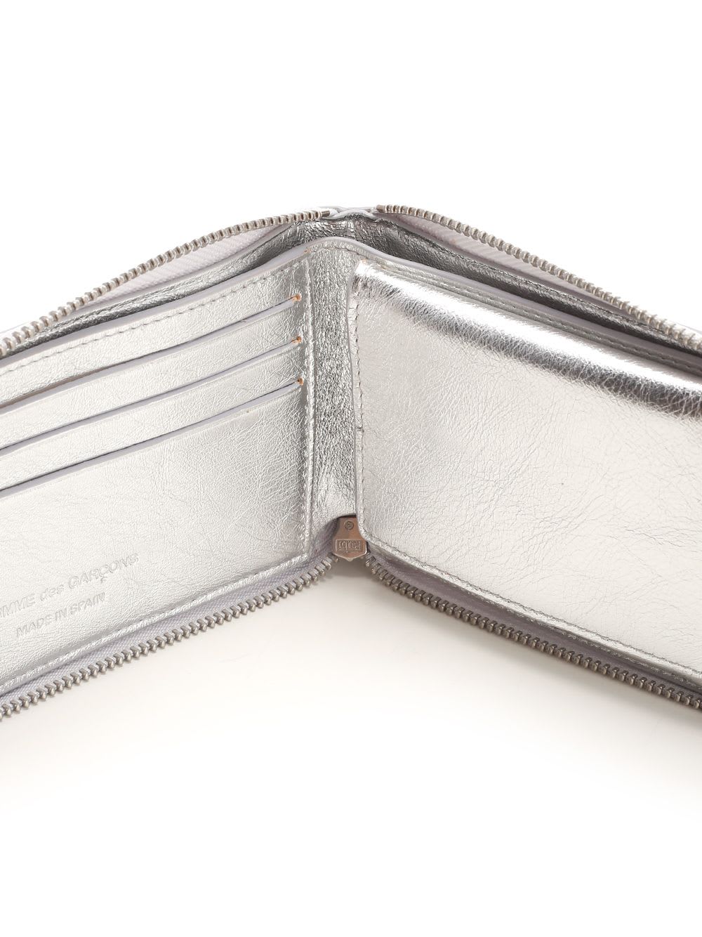 COMME DES GARÇONS SMALL SILVER WALLET