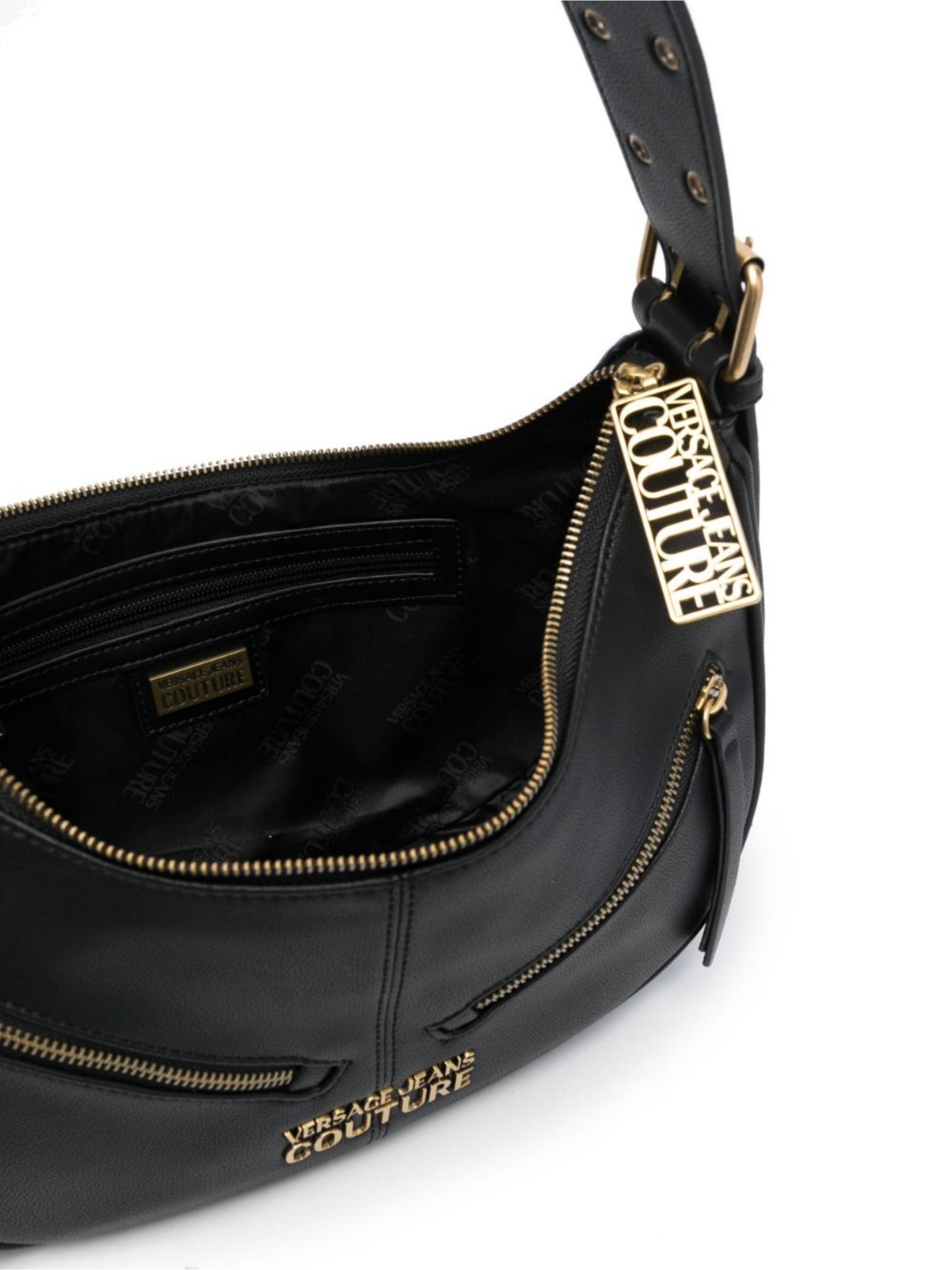 Versace Jeans Couture Shoulder Bag In Black