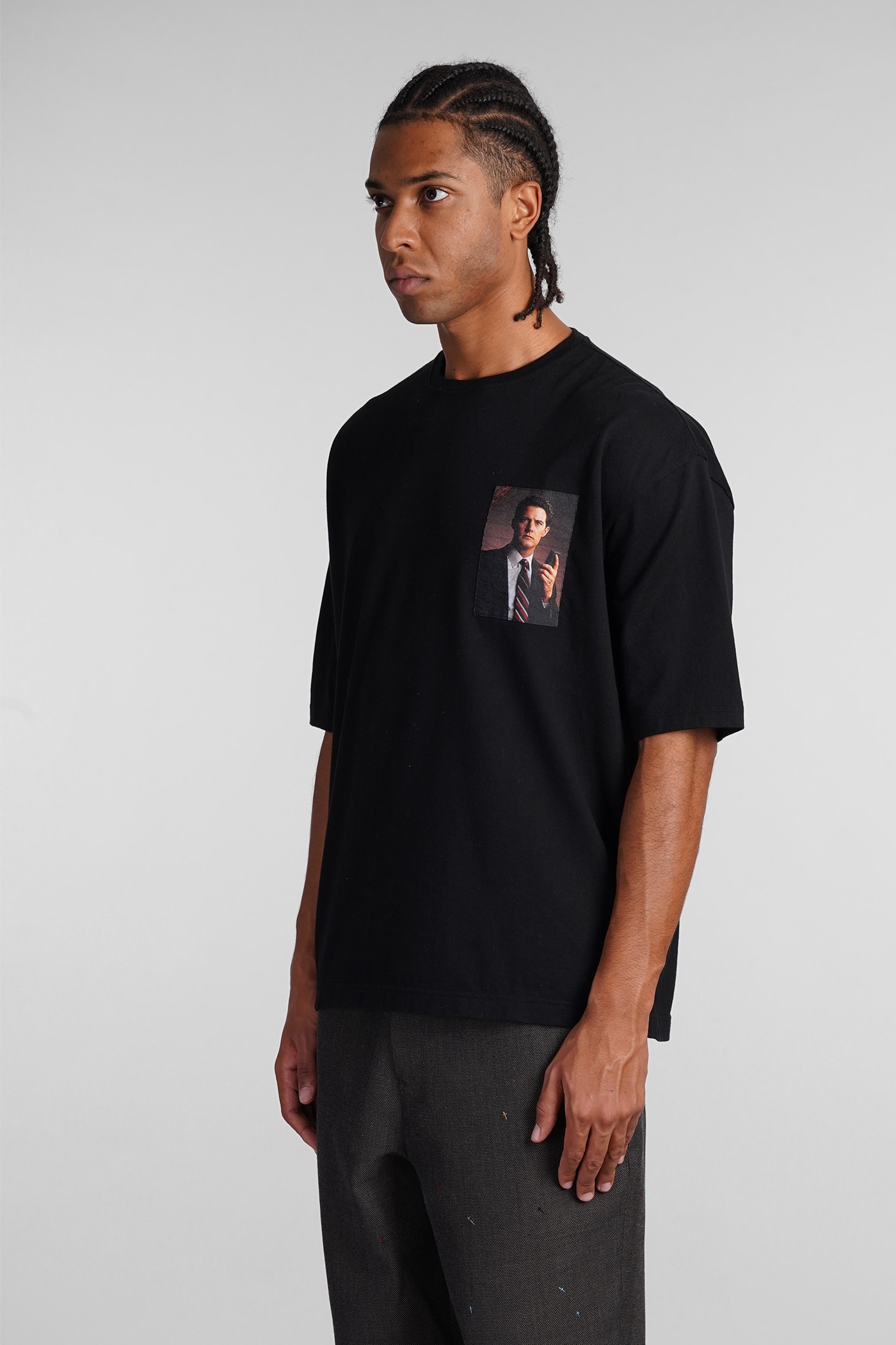 Shop Undercover T-shirt In Black Cotton