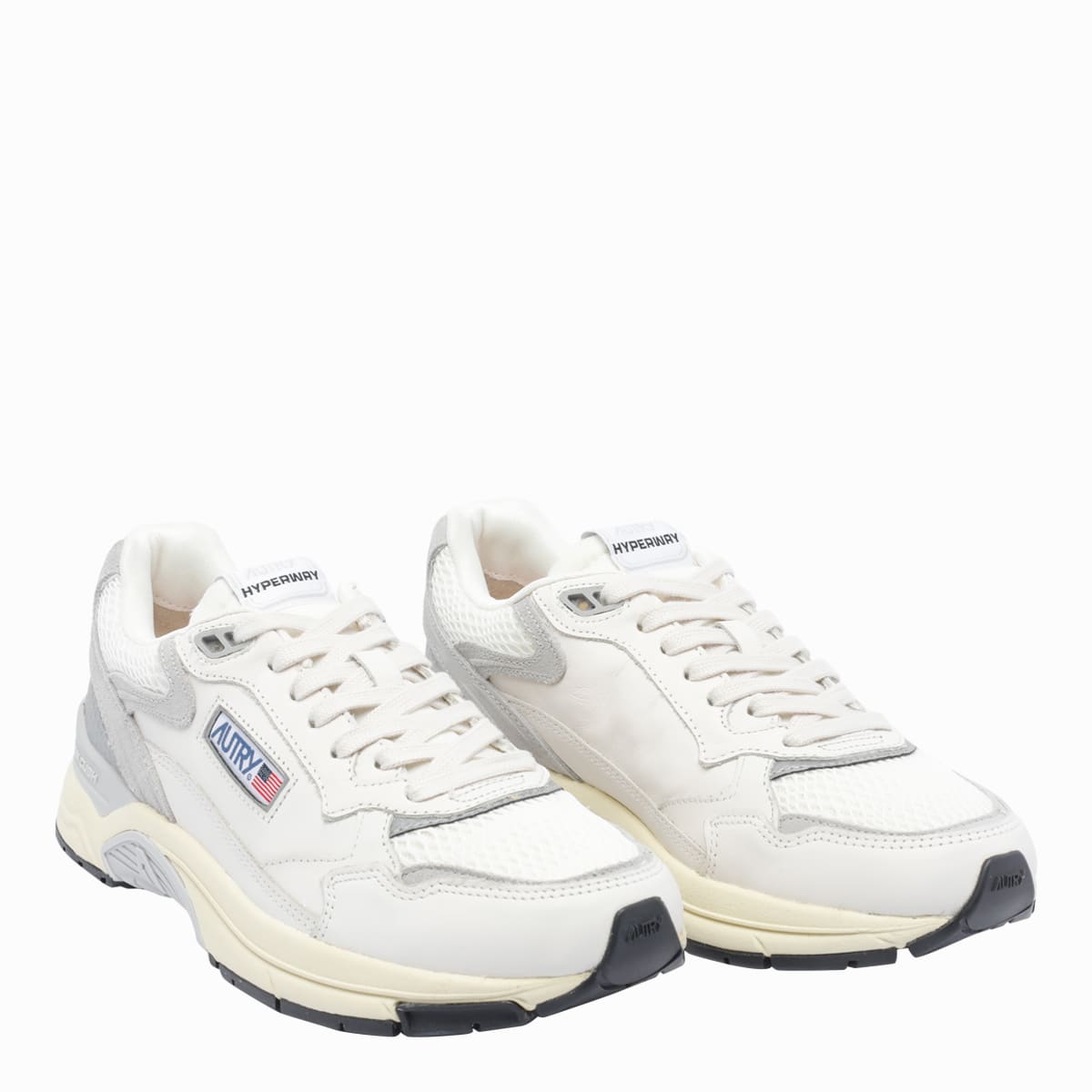 Autry White Medalist Sneakers In White