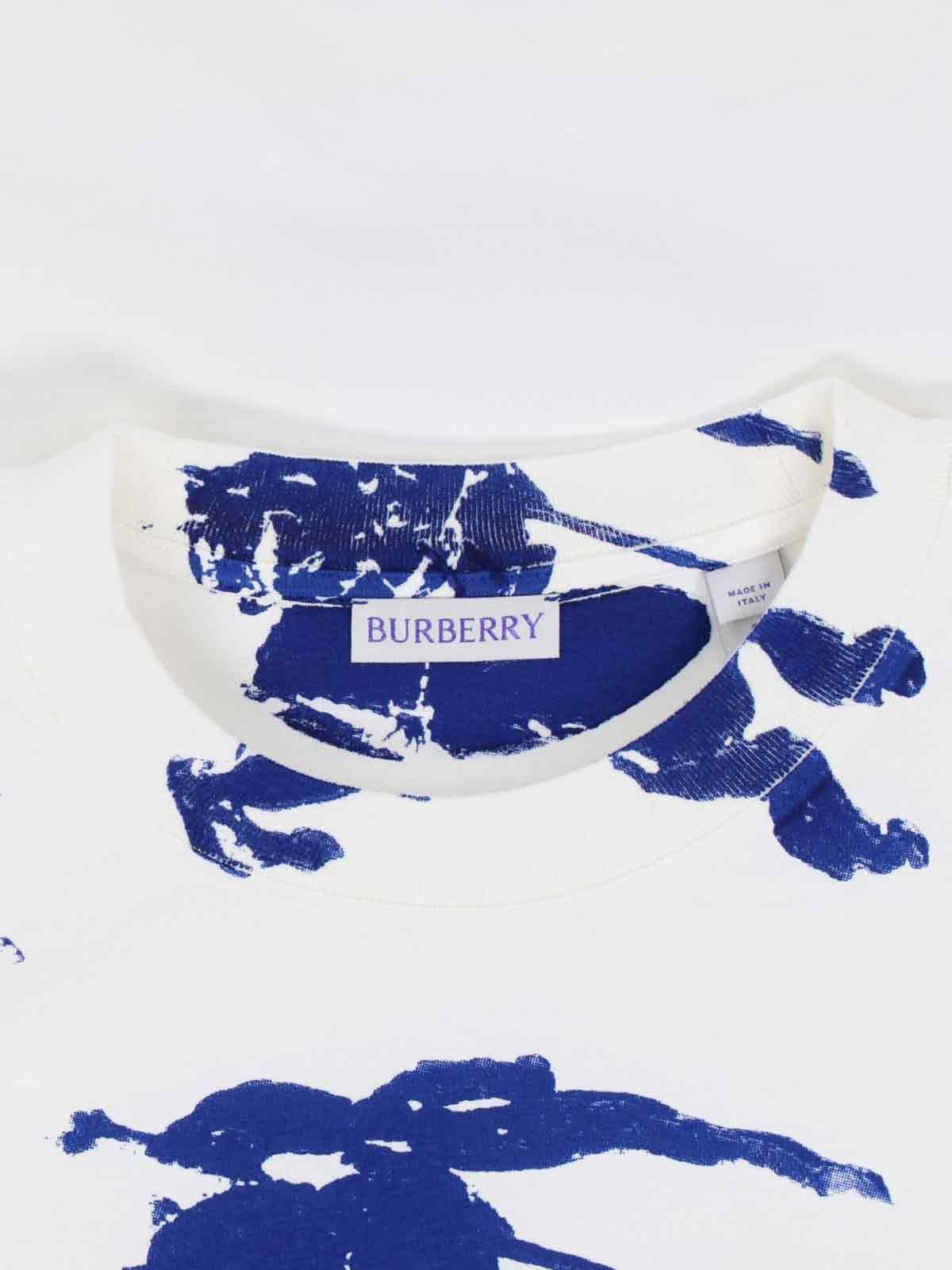 Shop Burberry Ekd Print T-shirt