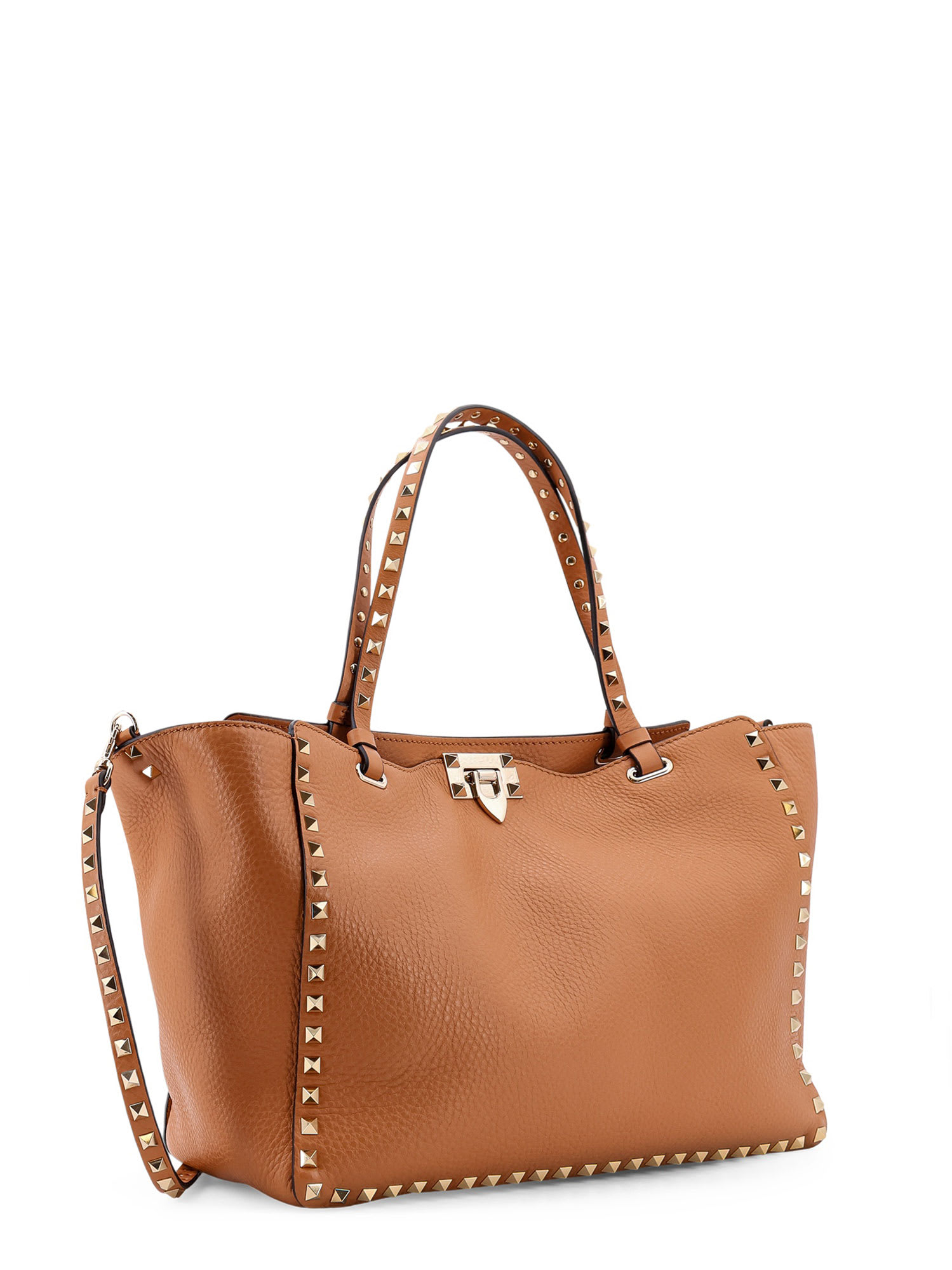 Shop Valentino Shoulder Bag In Brown