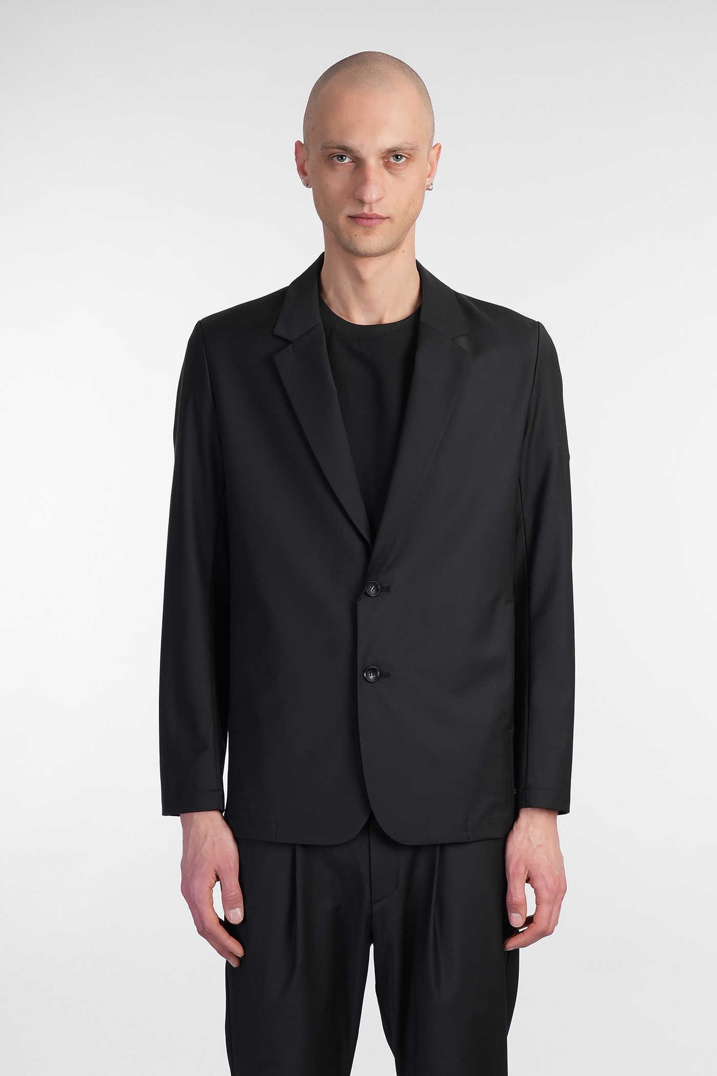 Blazer In Black Polyester