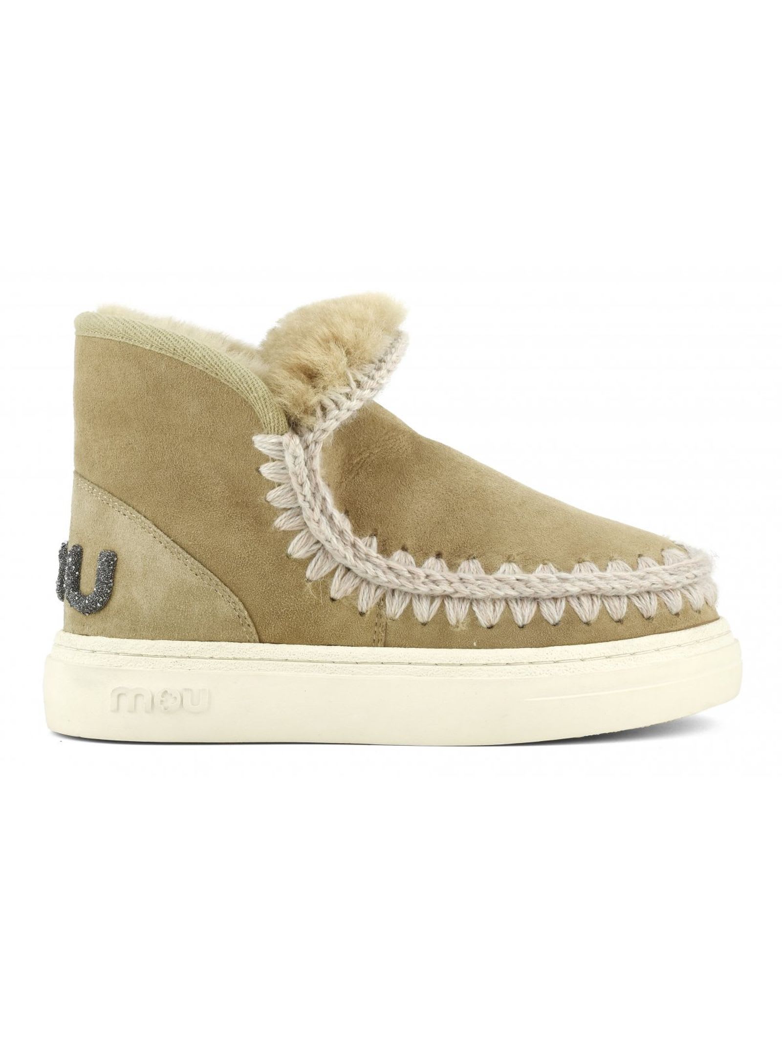 Eskimo Sneaker Bold In Tobacco Leather