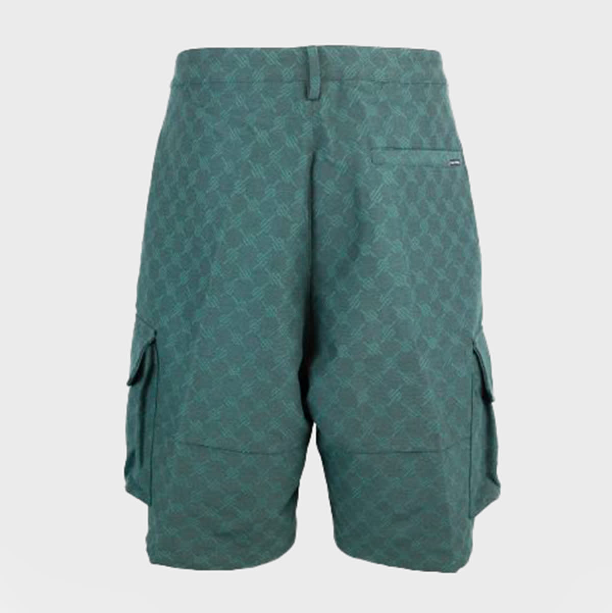 Shop Daily Paper Green Shorts In Pine Green