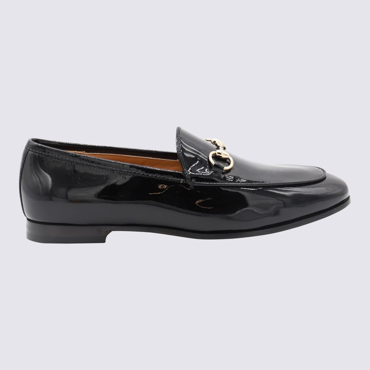 Gucci Black Leather Loafers