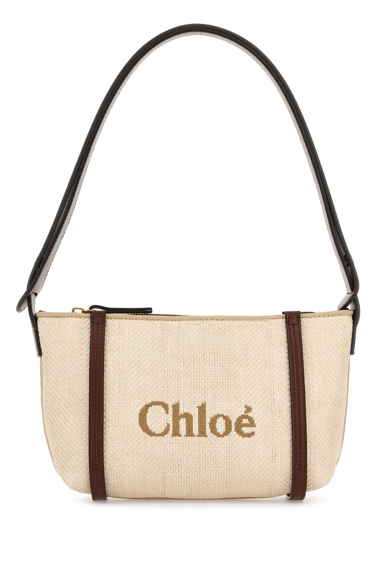 Chloé Sand Canvas Carry Shoulder Bag