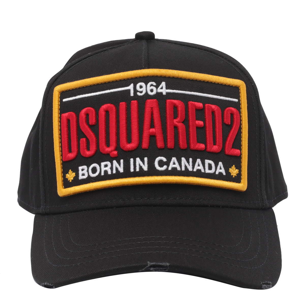 Shop Dsquared2 Logo Baseball Cap In Nero