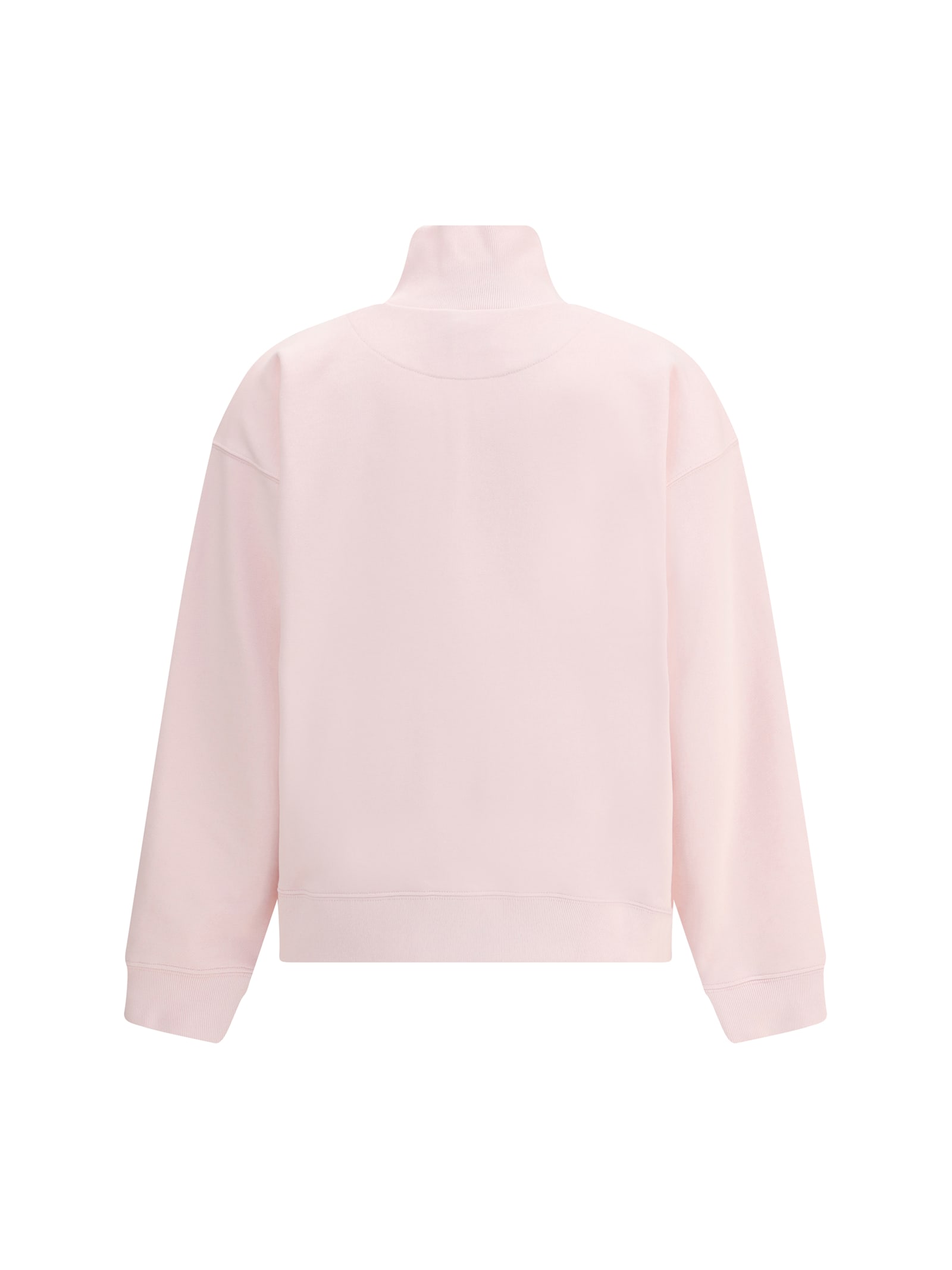 Maison Kitsuné Dressed Fox High Neck And Zip Sweatshirt