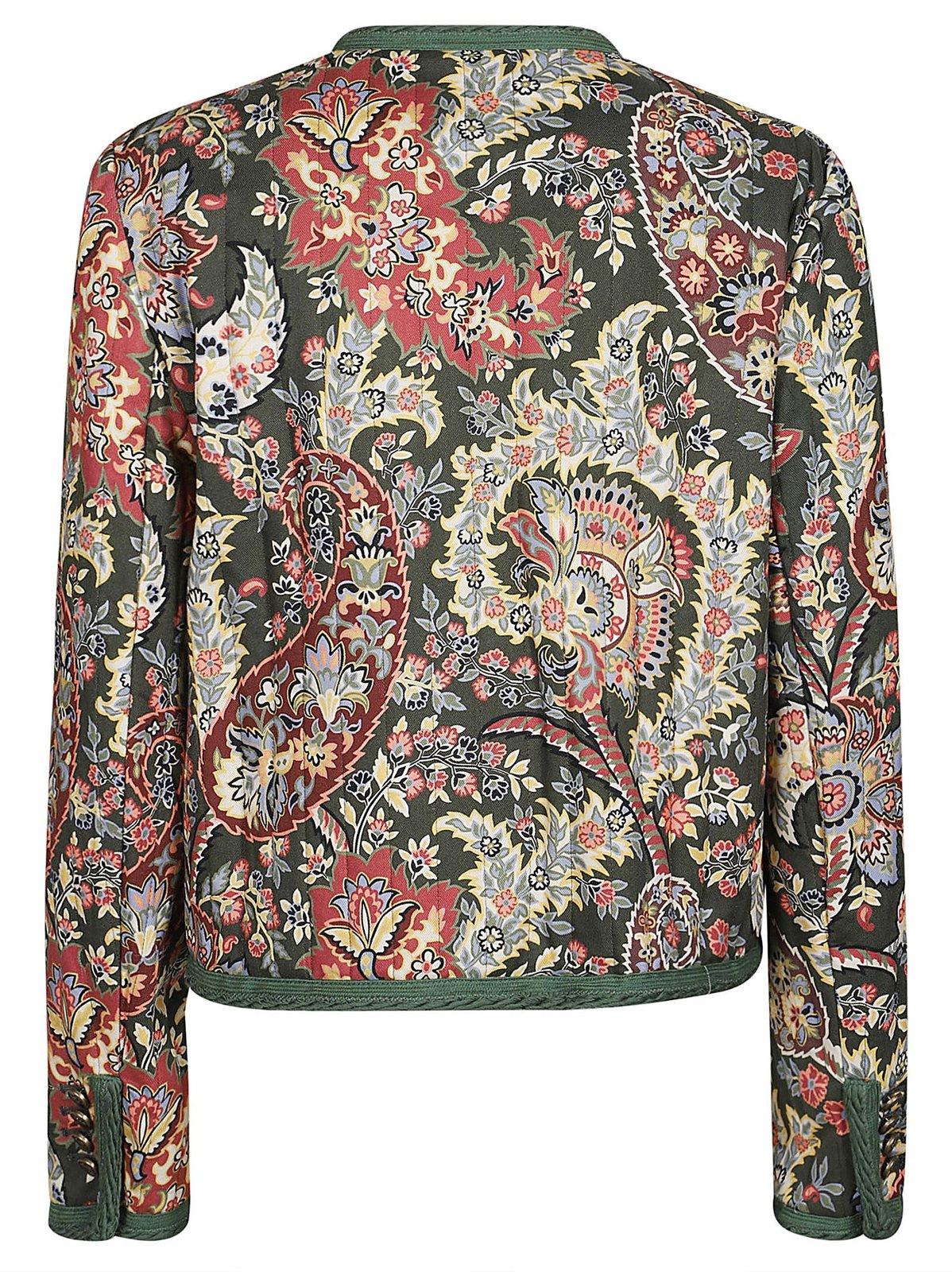 ETRO PRINTED TTWILL JACKET 