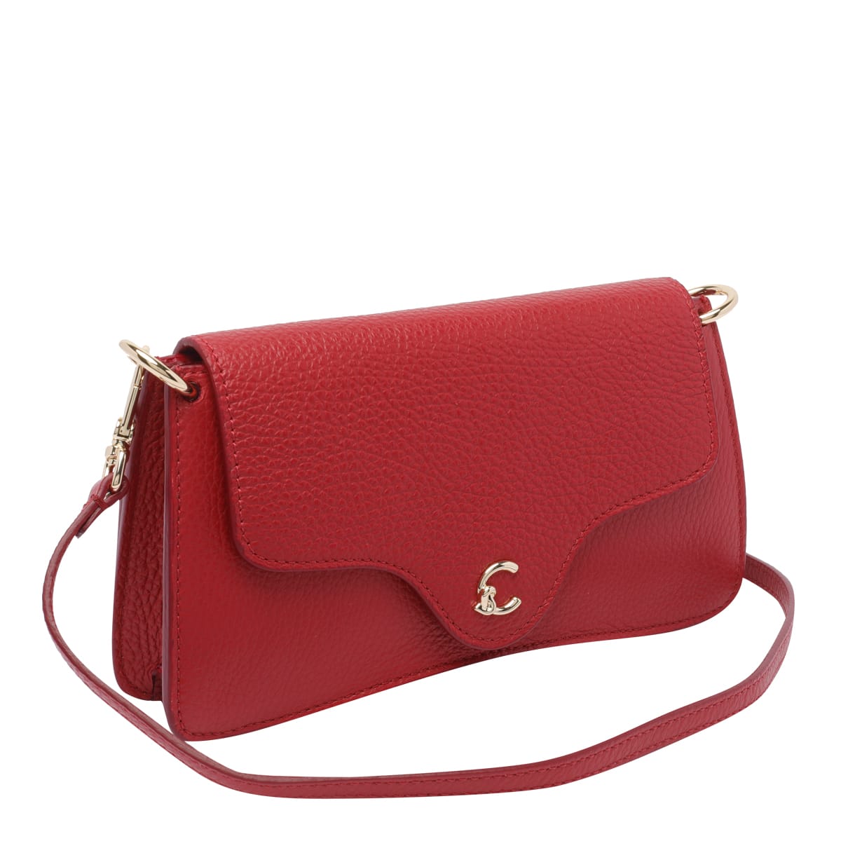 Shop Coccinelle C-me Shoulder Bag In Red